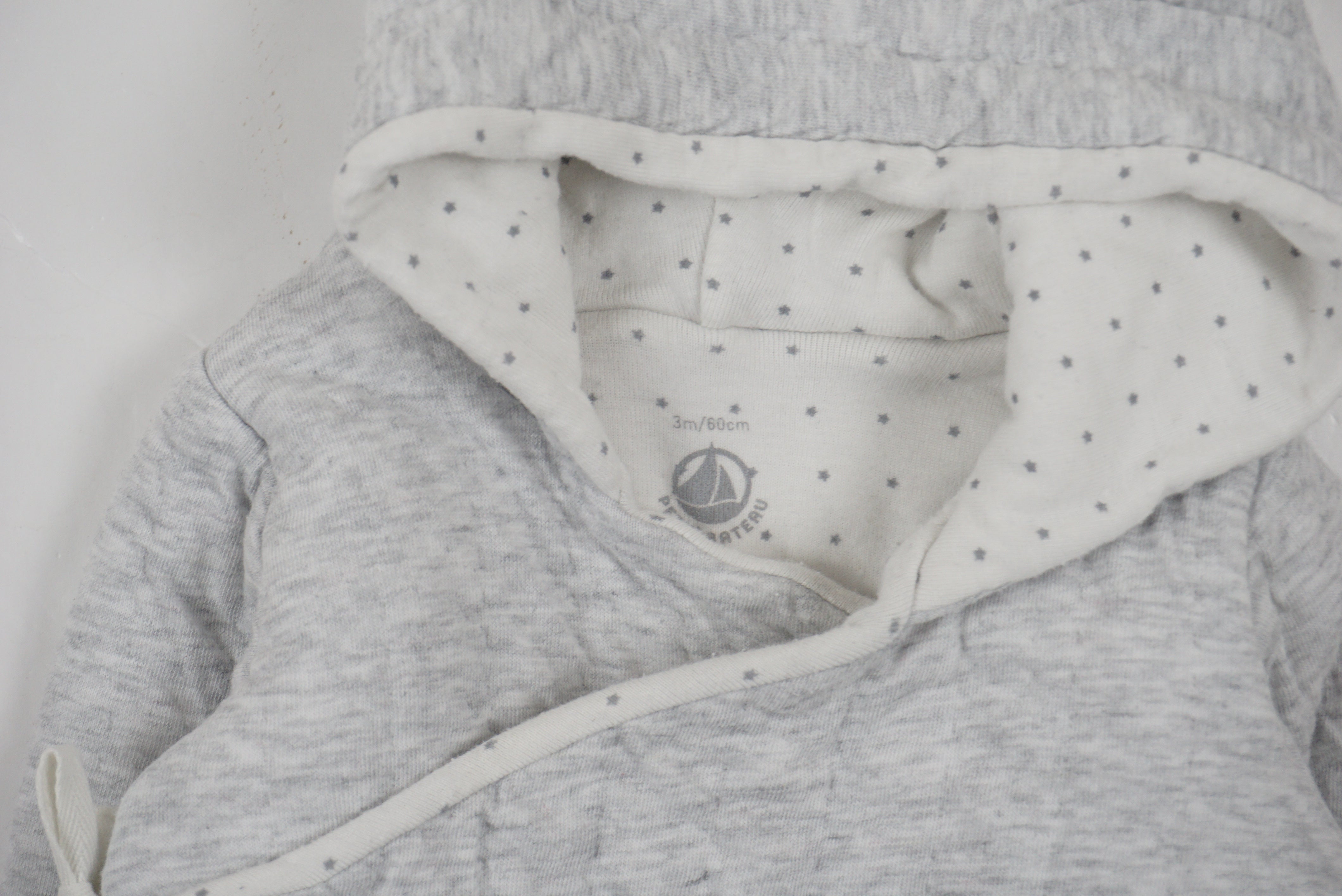 GIlet Gris - 3 mois