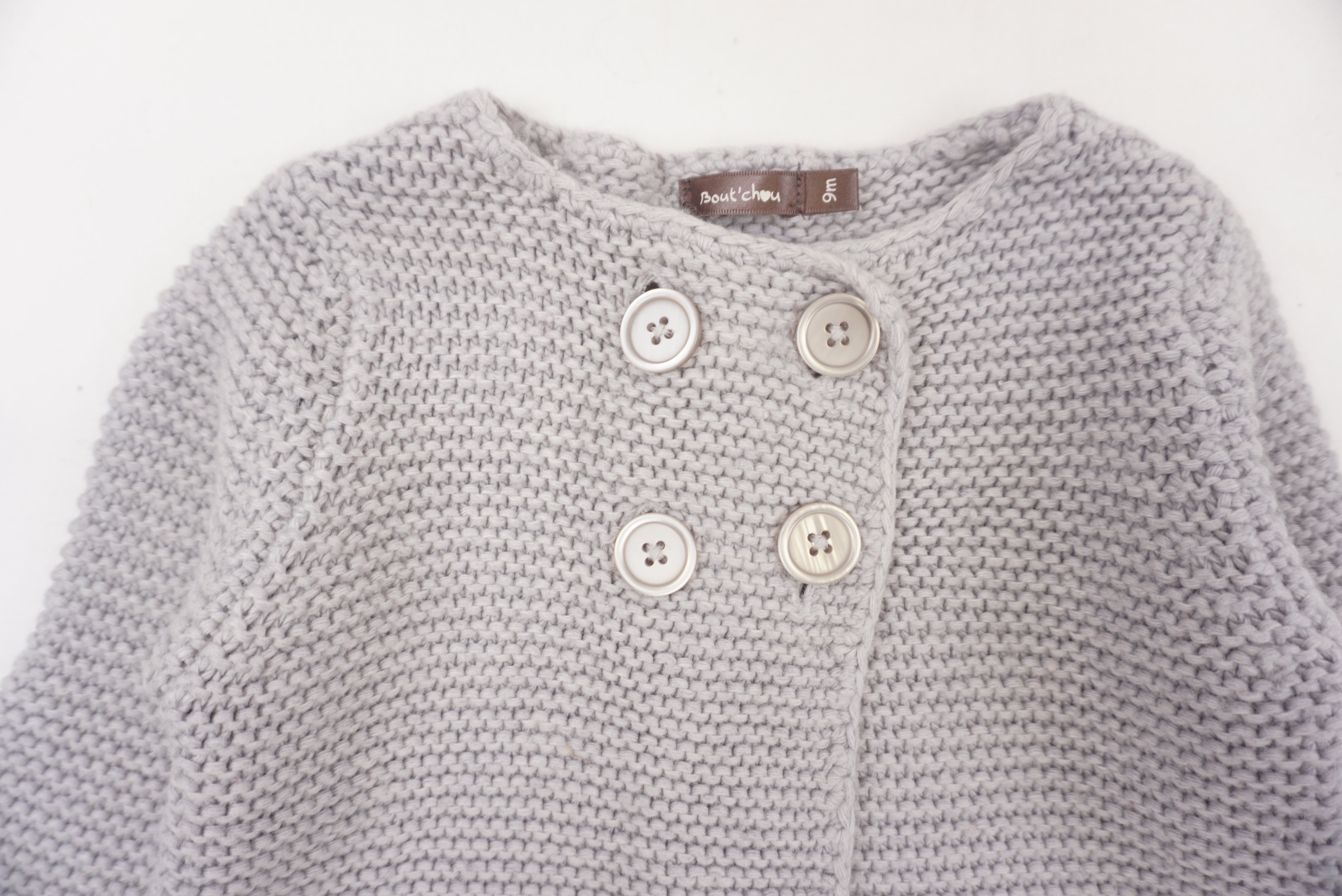 Gilet Gris - 9 mois