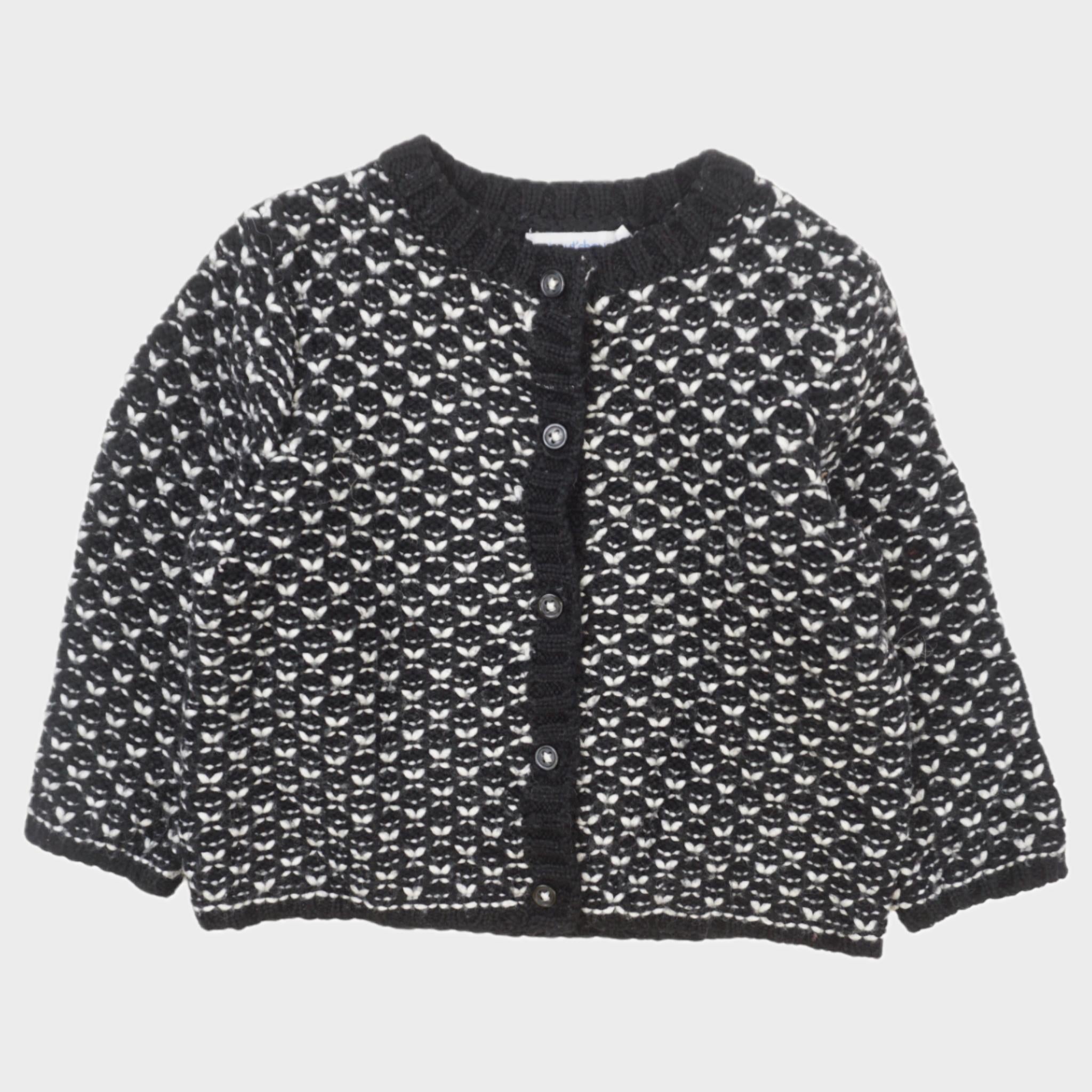 Gilet Noir - 9 mois