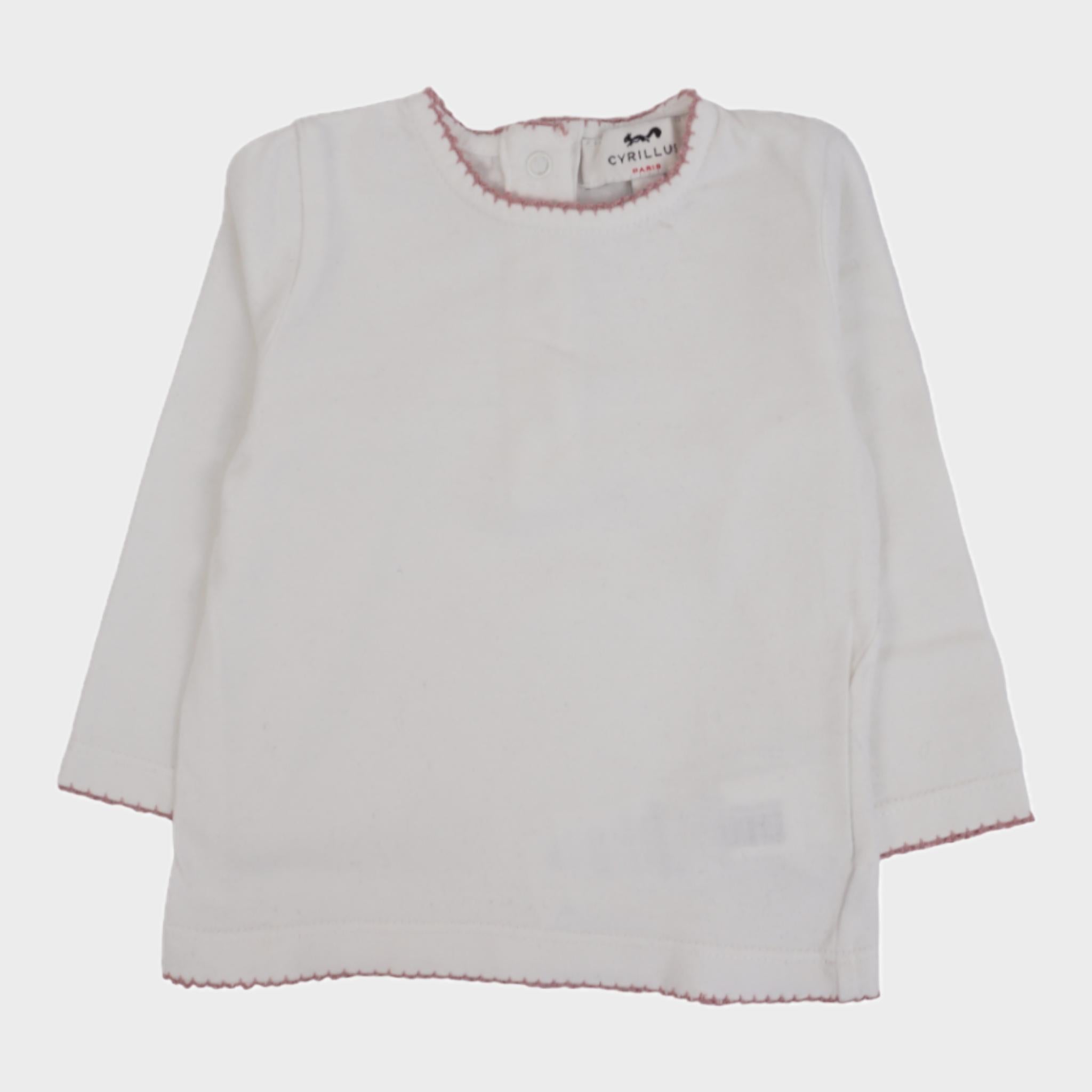 T-shirt Blanc - 6 mois