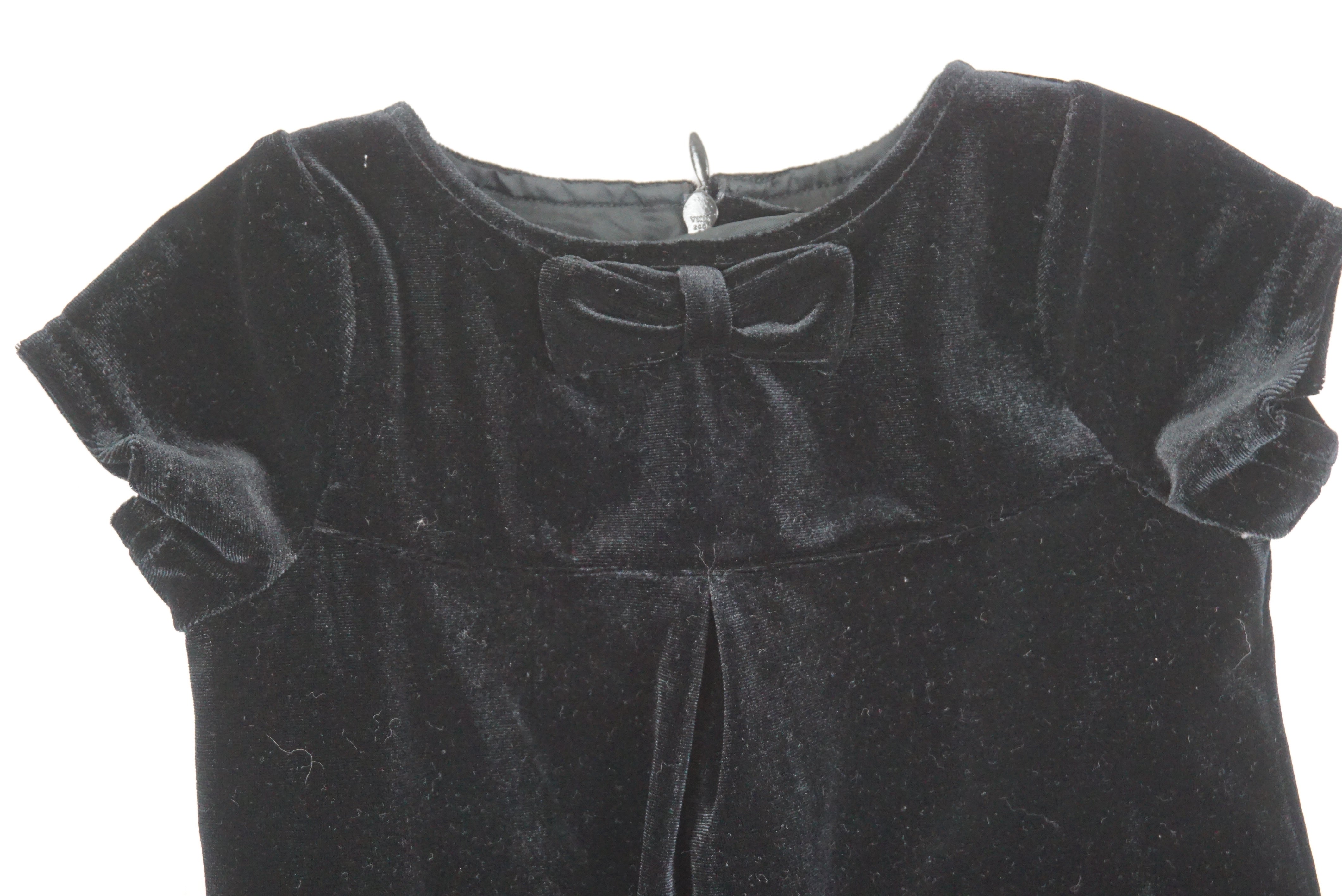 Robe Noir - 9 mois