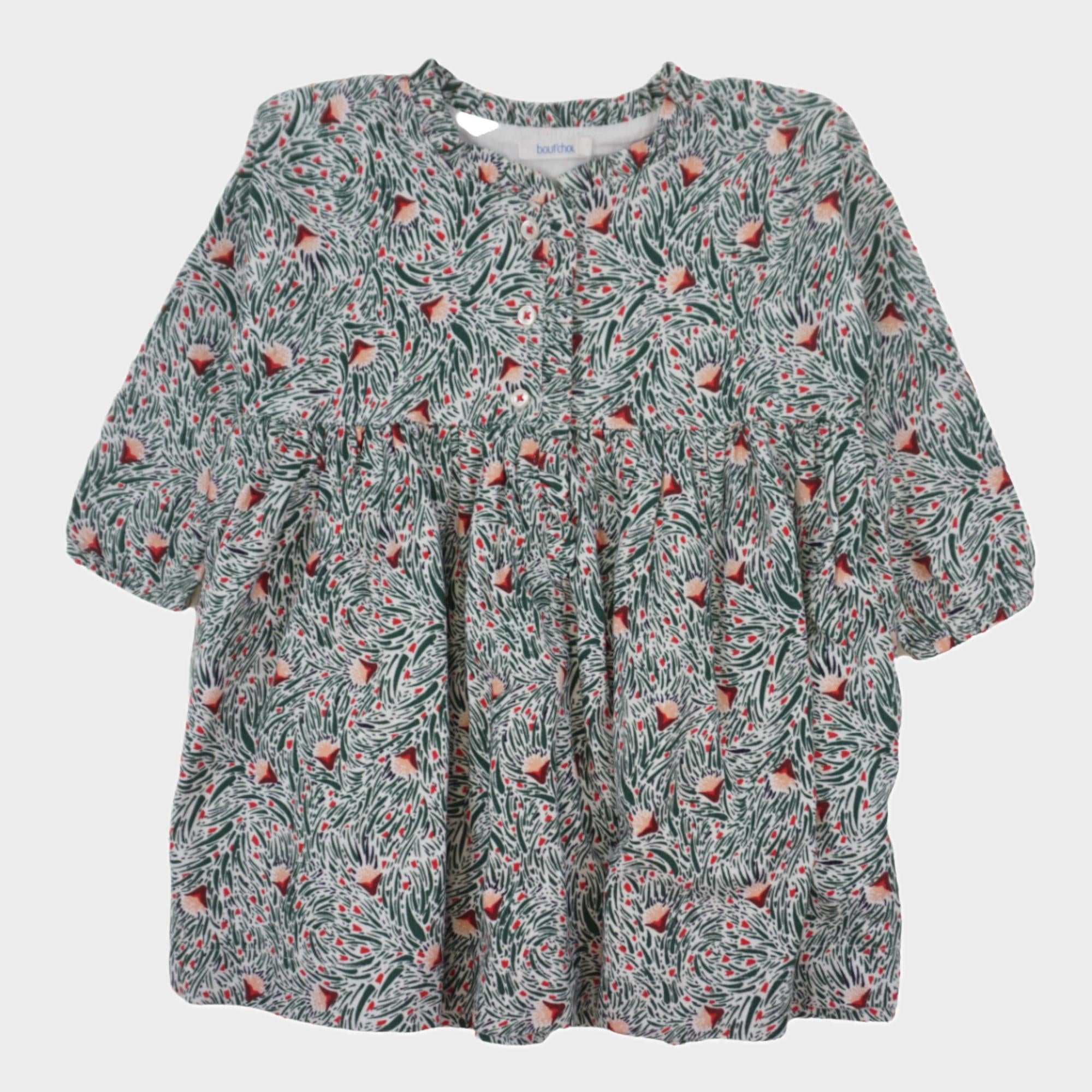 Robe Vert - 12 mois