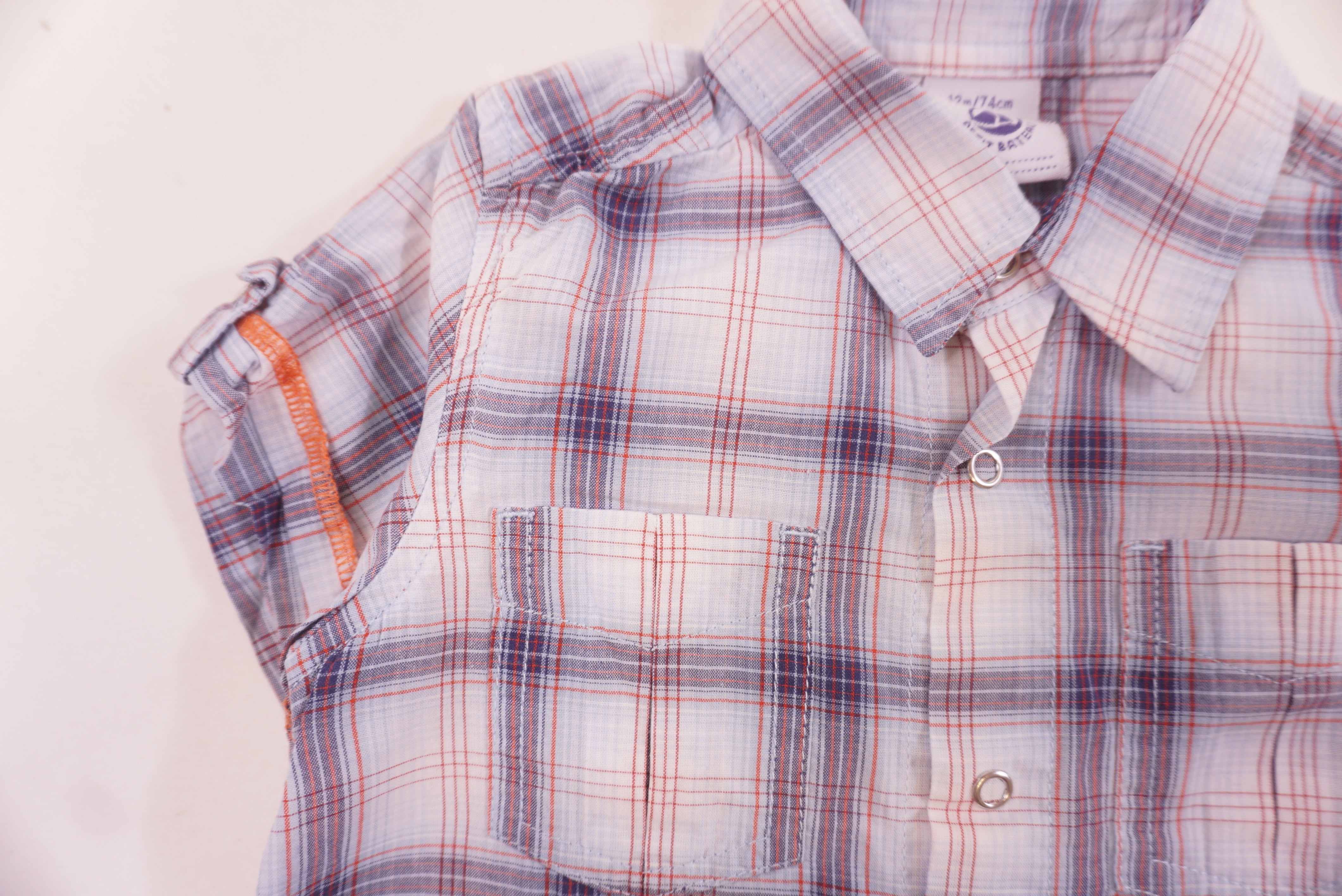 Chemise Bleu - 12 mois