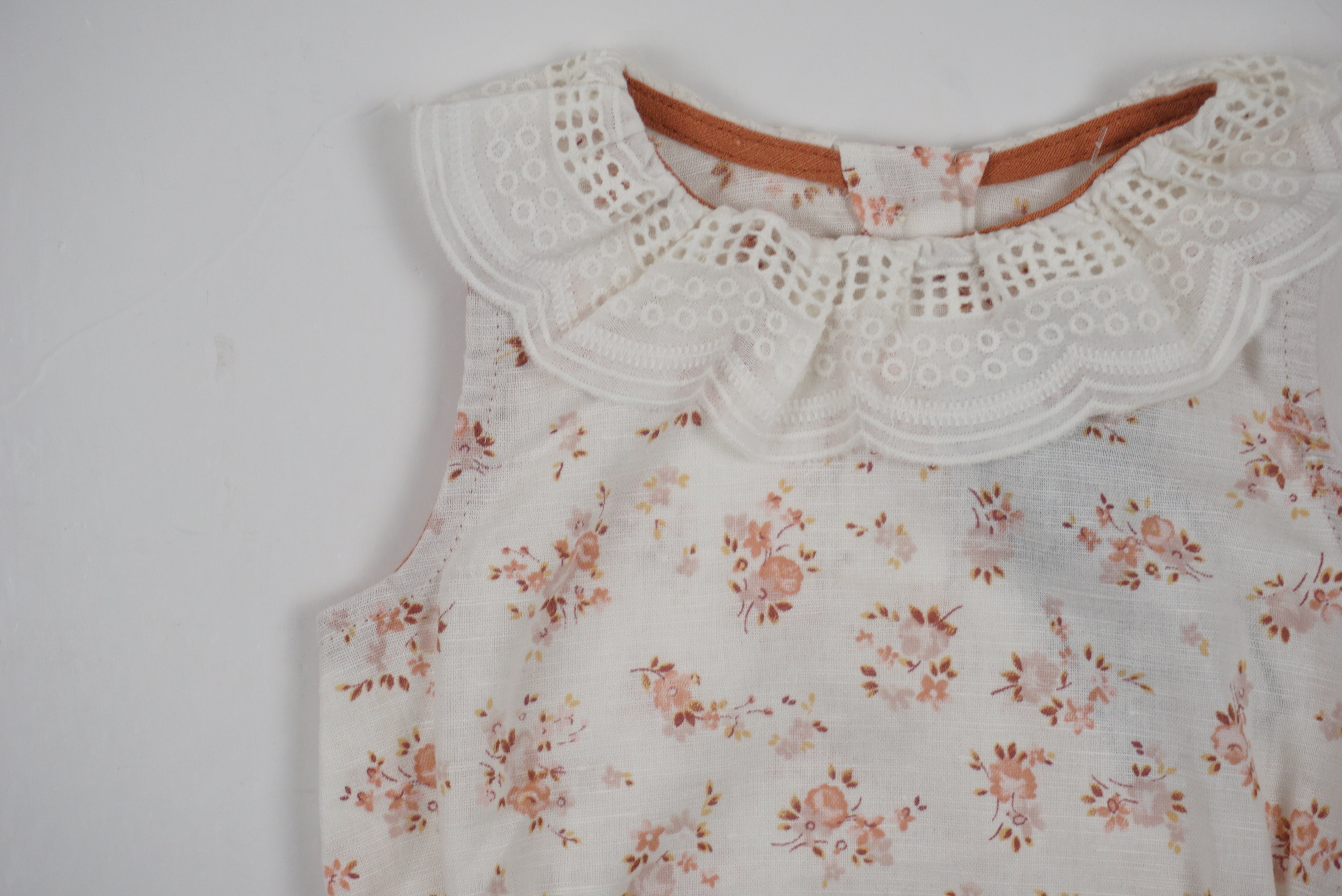 Barboteuse Ecru - 6/9 mois