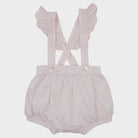 Bloomer à bretelles Rose - 3 mois