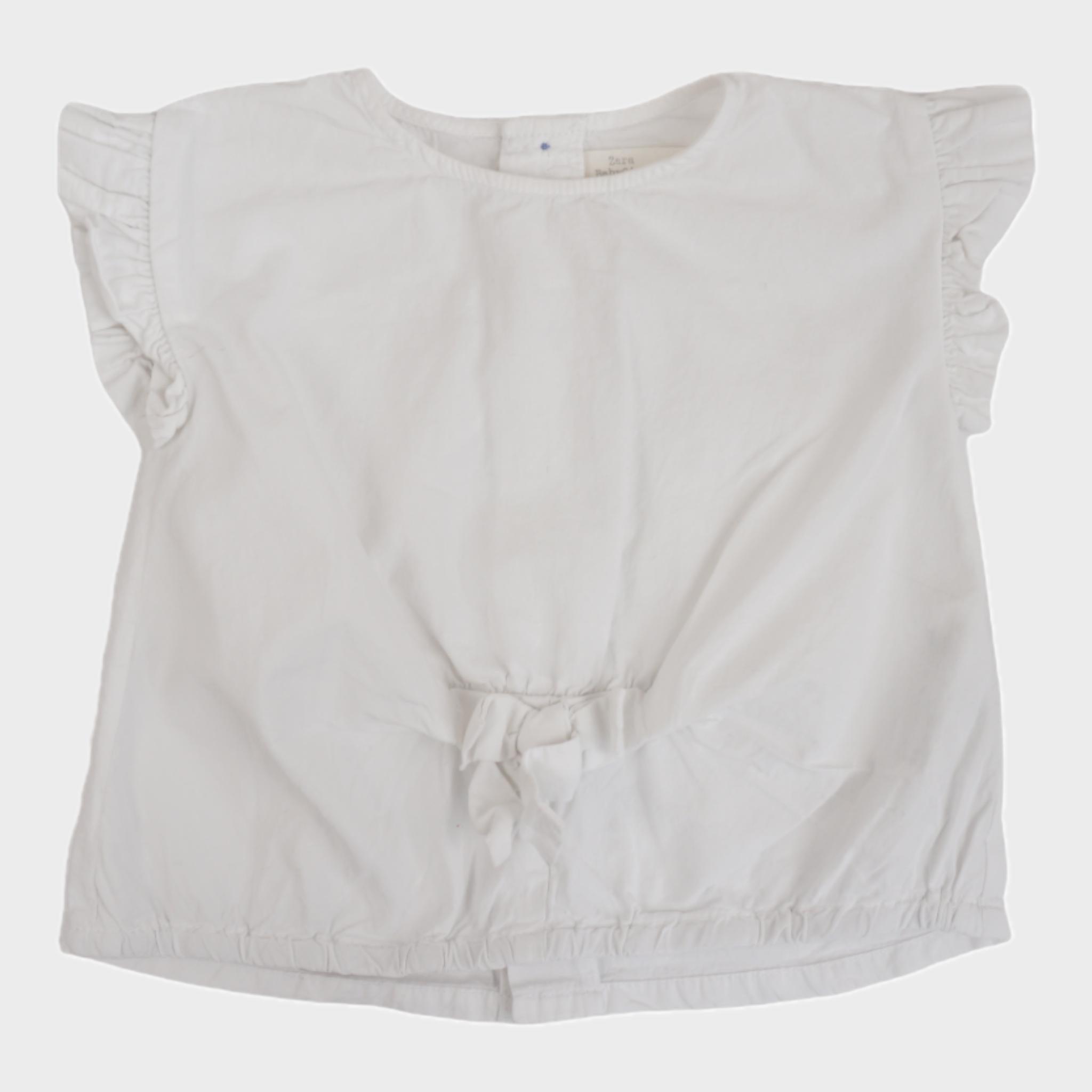 Blouse Blanc - 12/18 mois
