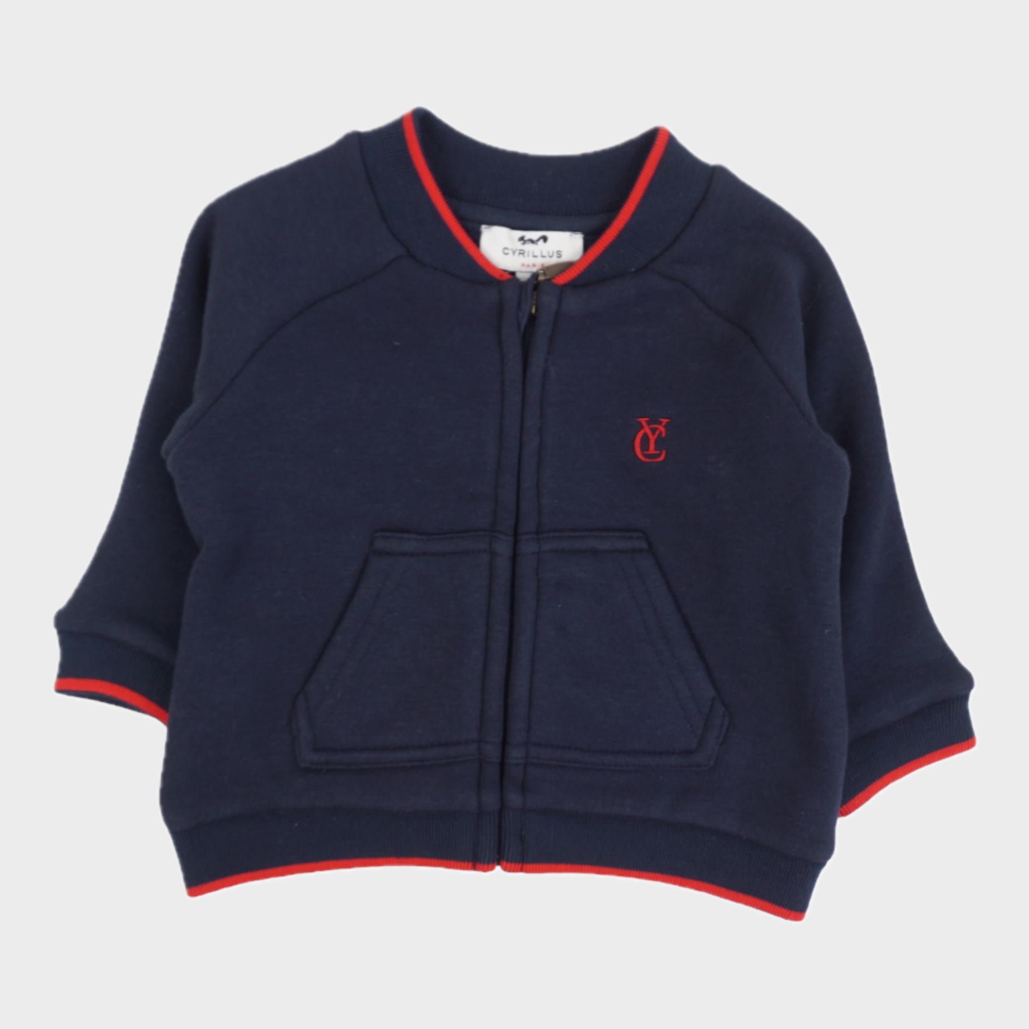 Gilet Bleu - 6 mois
