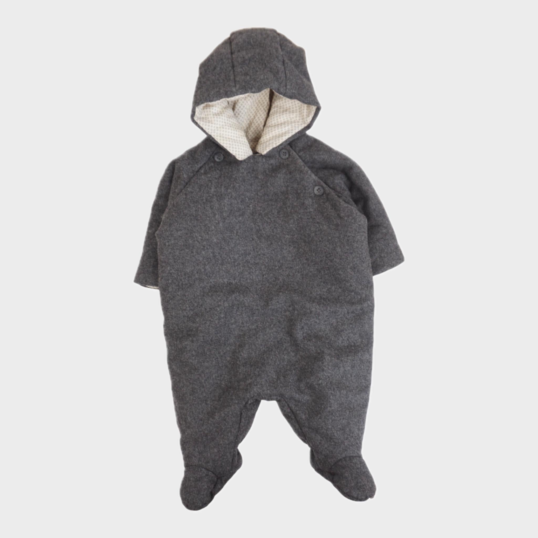 Combi pilote Gris - 3 mois