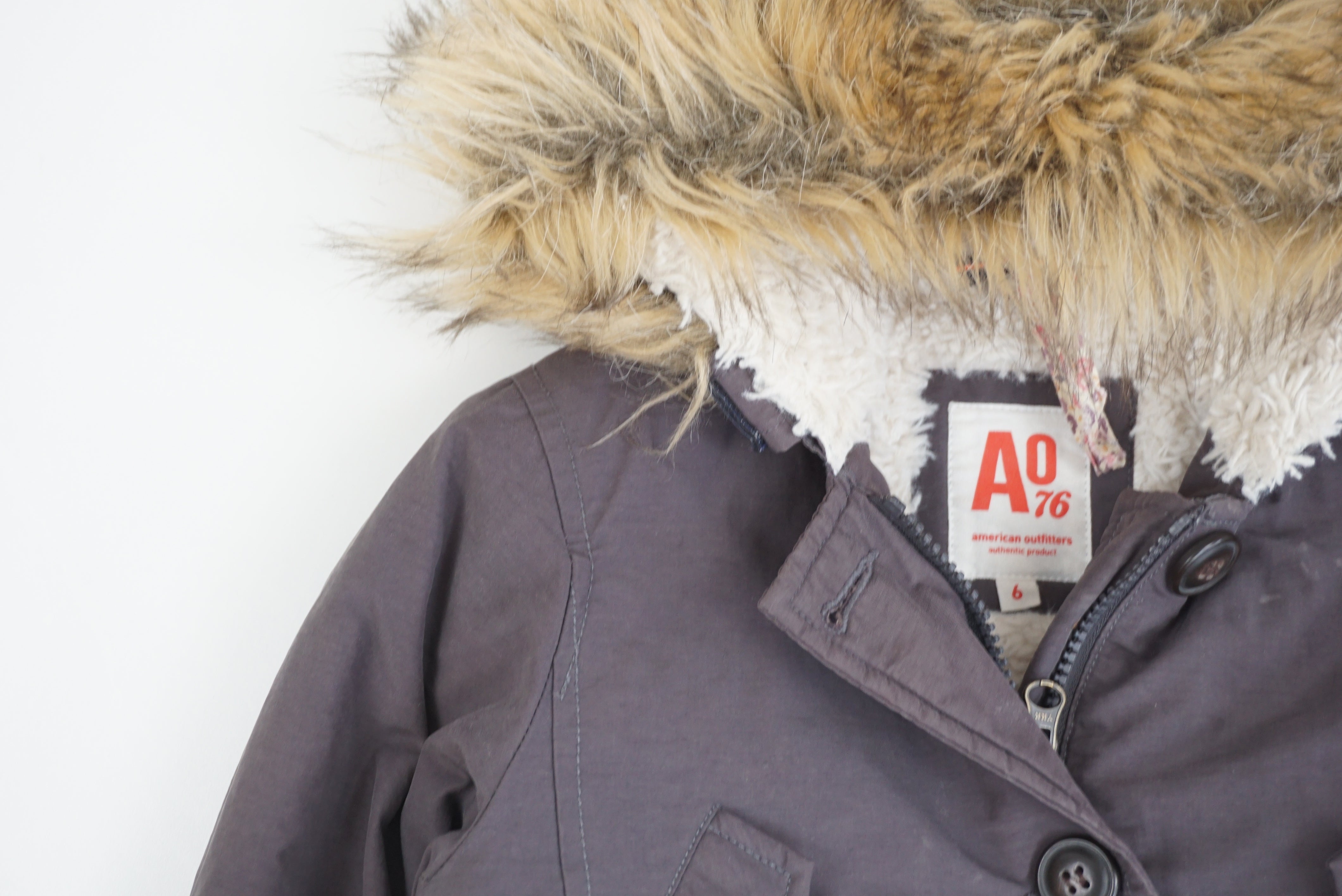 Manteau Taupe - 6 ans