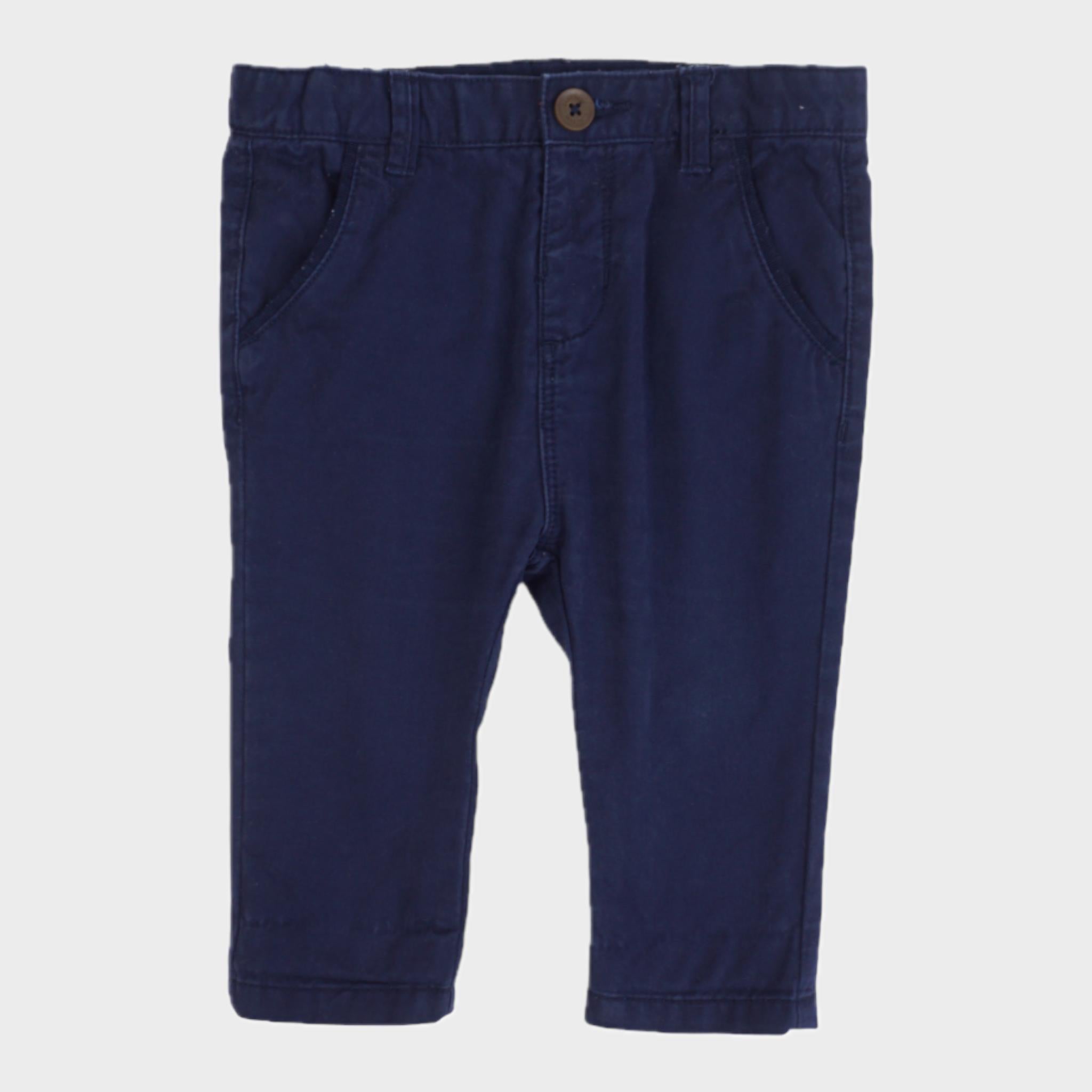 Pantalon Bleu - 3/6 mois