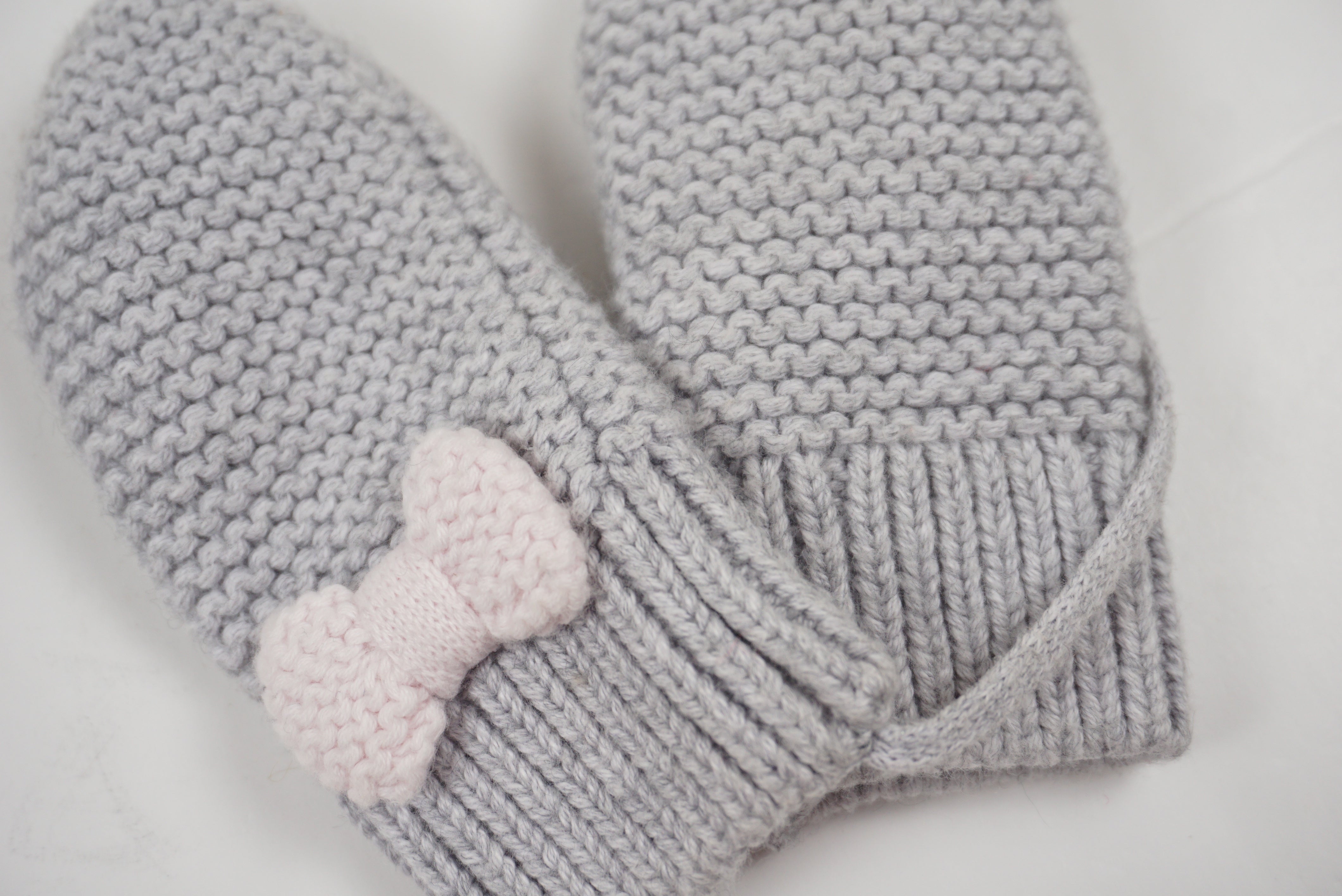 Mouffles Gris - 6 mois