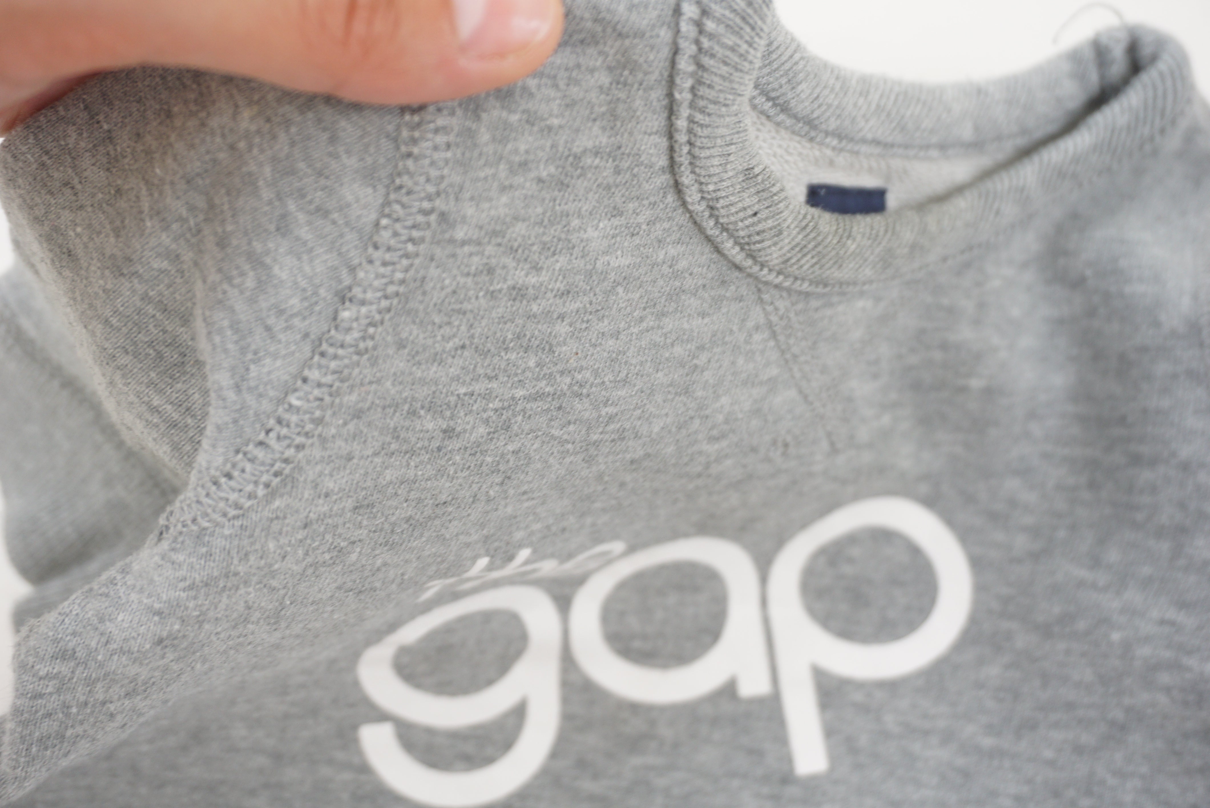 Sweat Gris - 3/6 mois