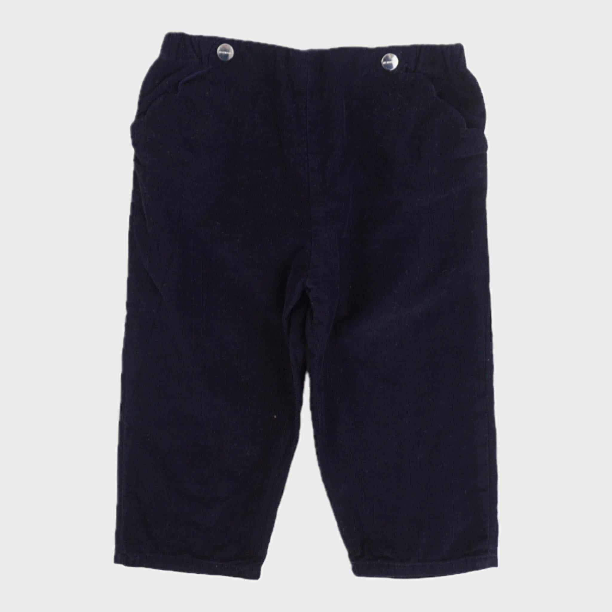 Pantalon Bleu - 12 mois