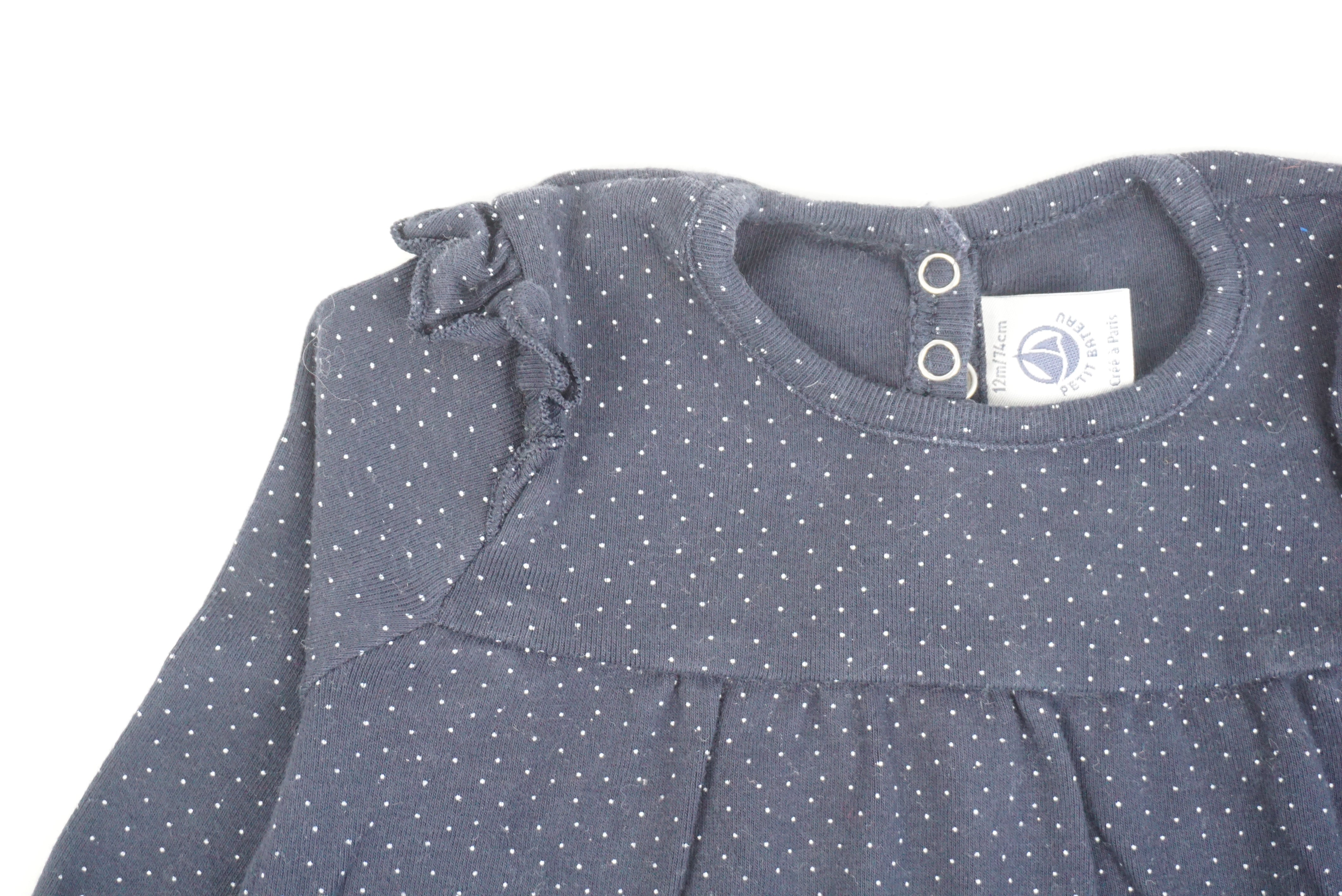 T-shirt Marine - 12 mois