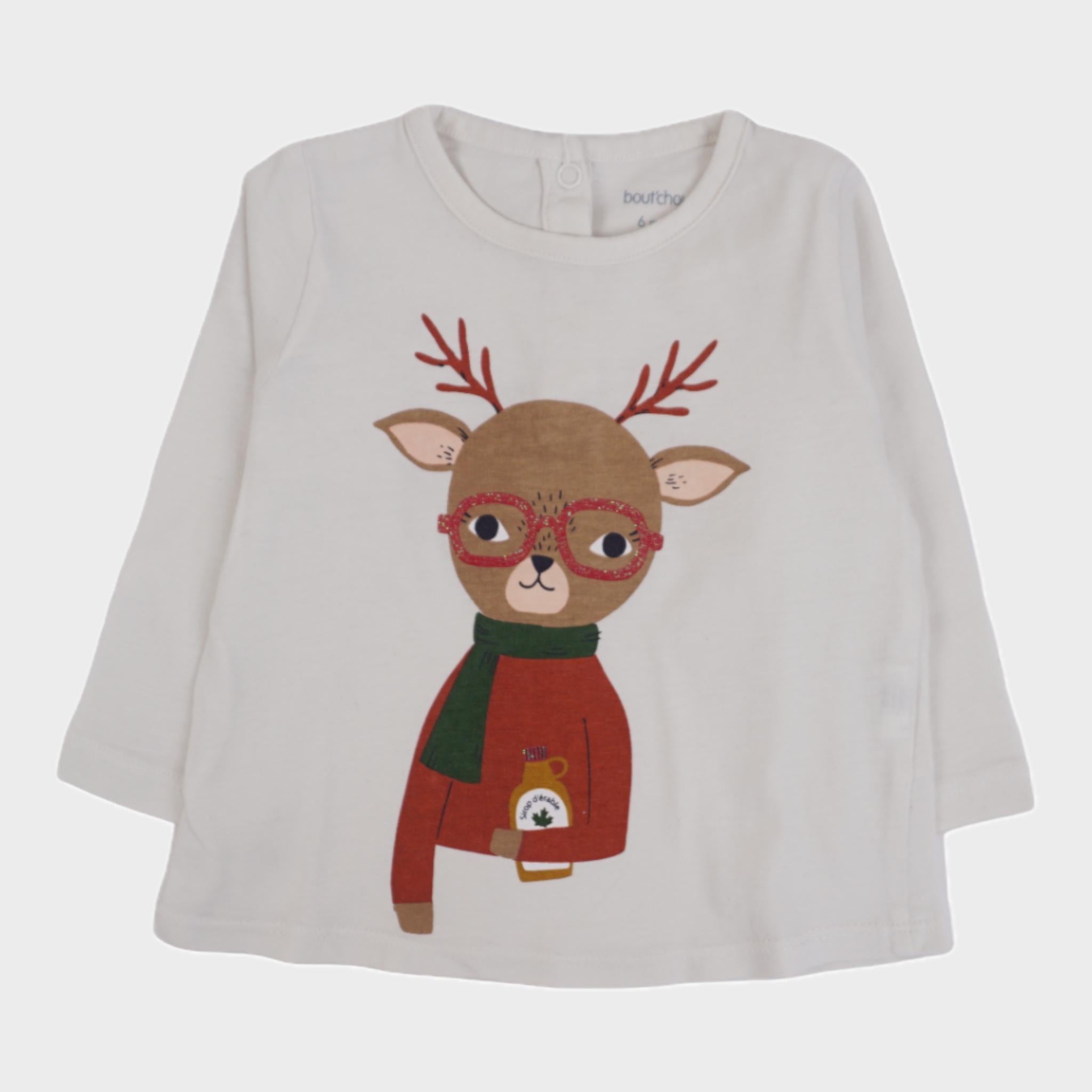 T-shirt Ecru - 6 mois