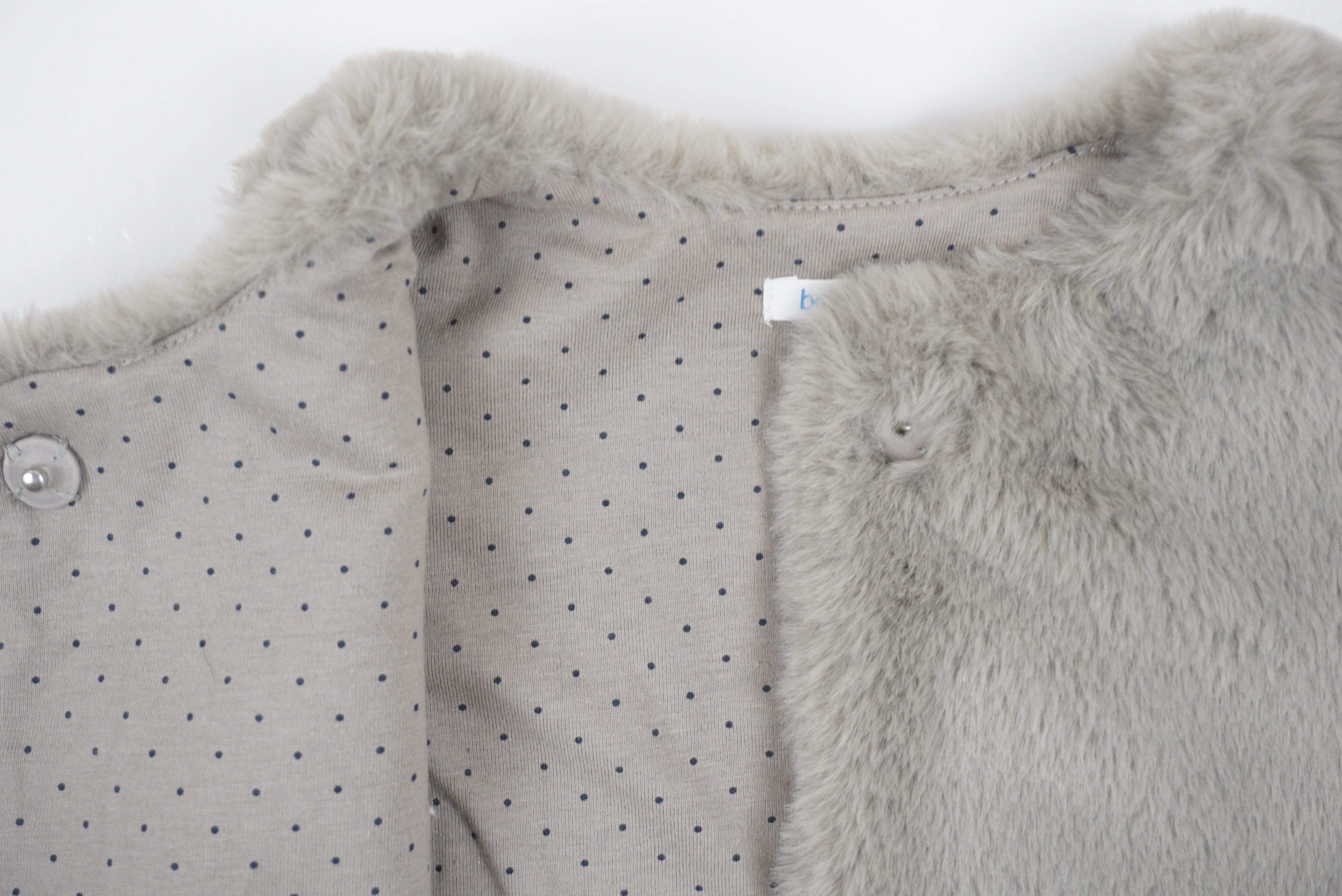 Gilet Taupe - 9 mois