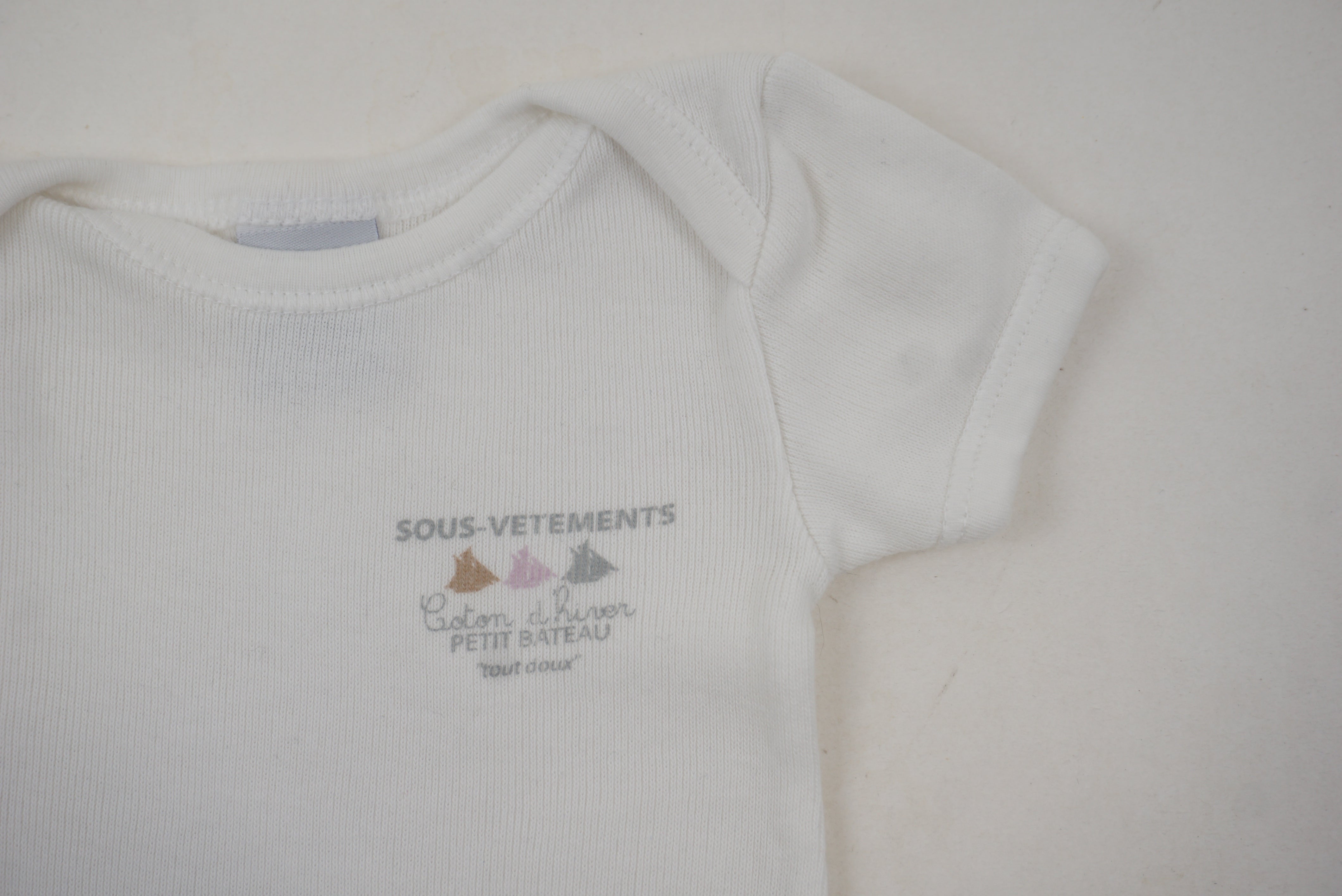 Body Ecru - 3 mois