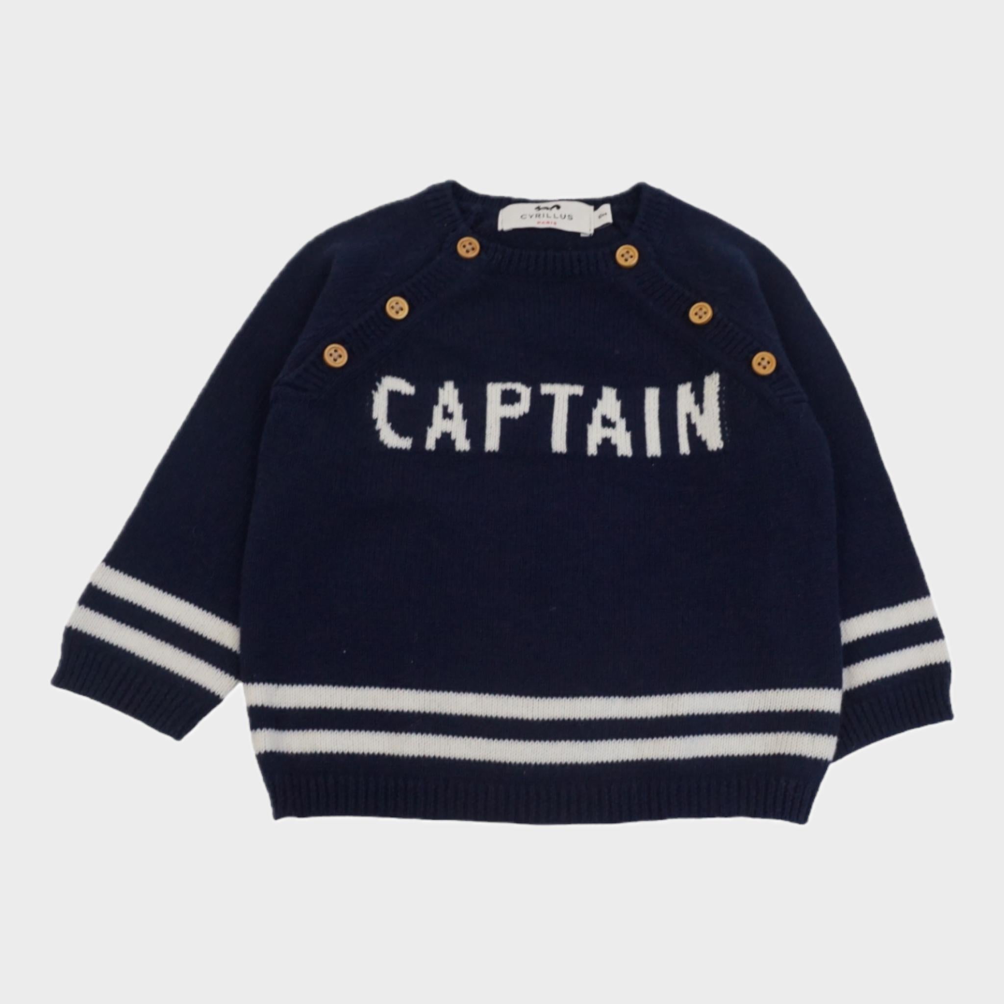Pull Bleu - 6 mois