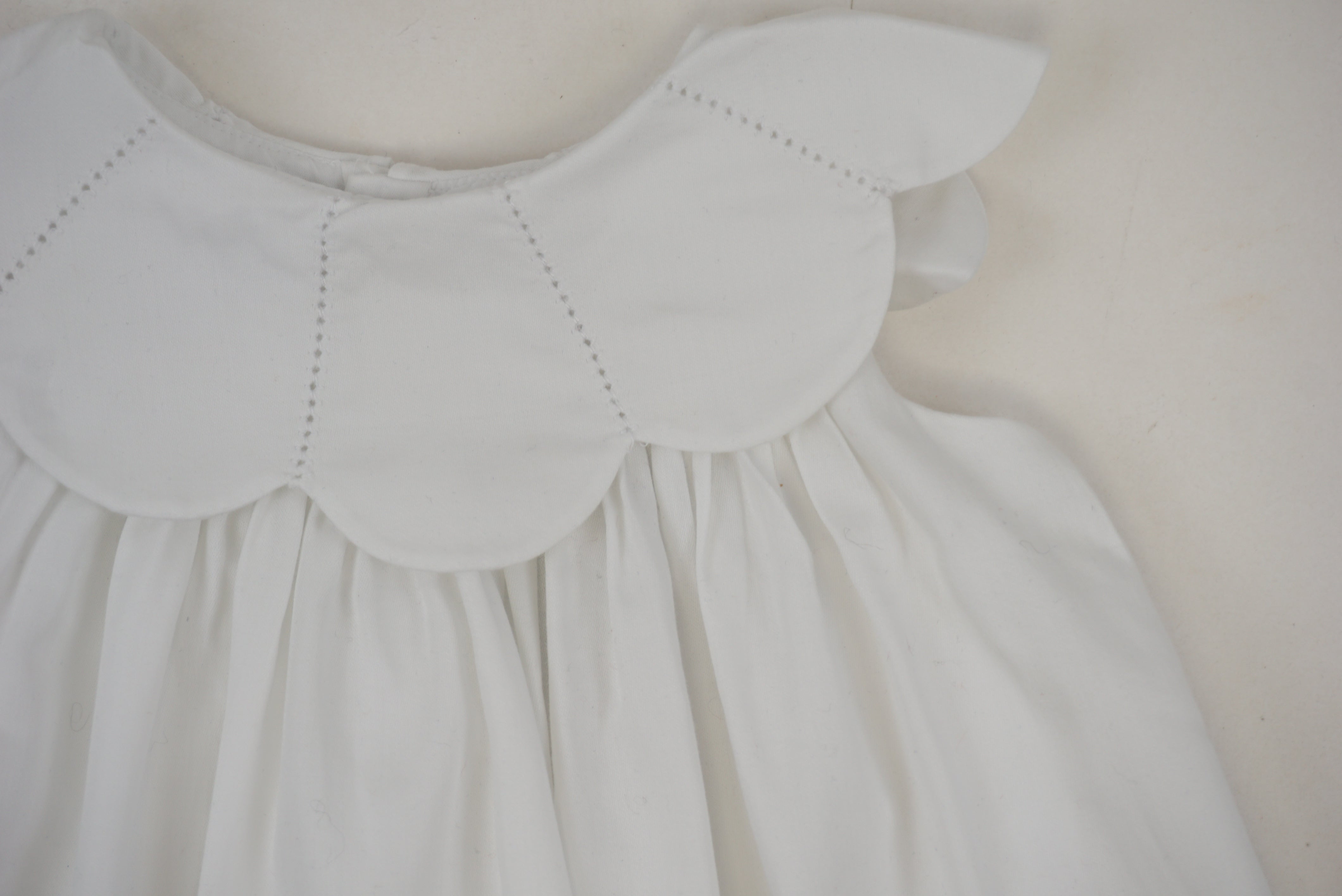 Robe Blanc - 6 mois
