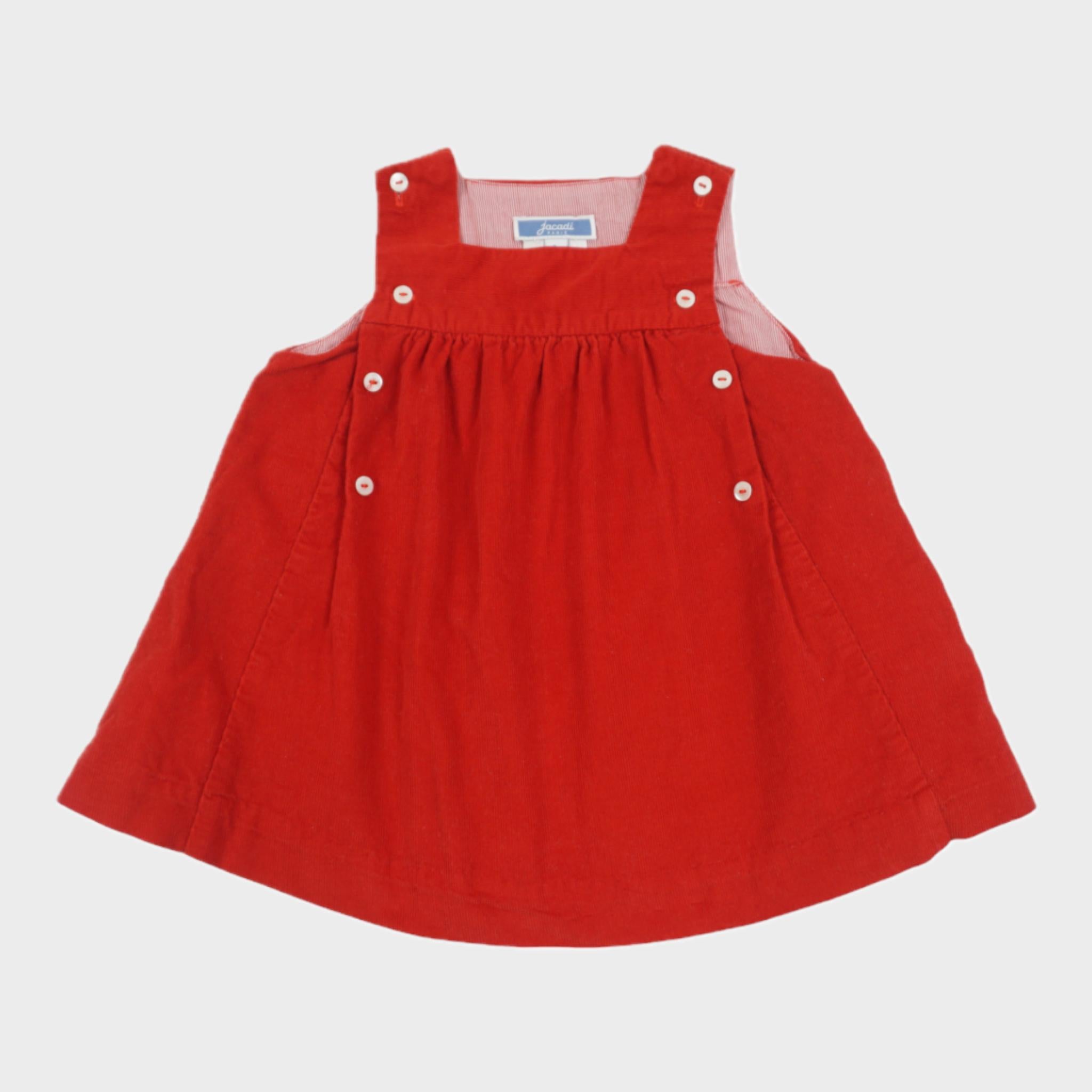 Robe Rouge - 6 mois