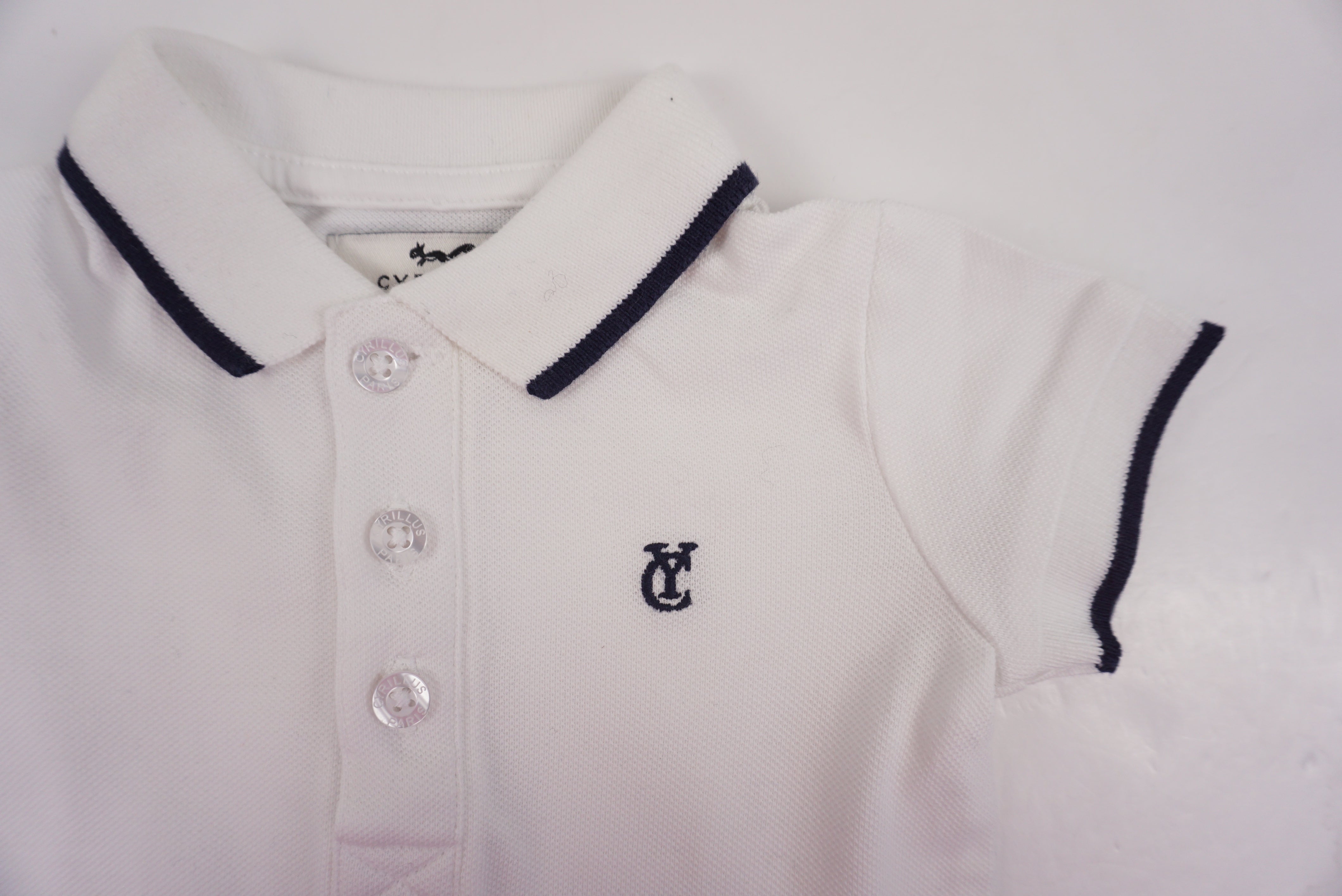 Polo Blanc - 3 mois