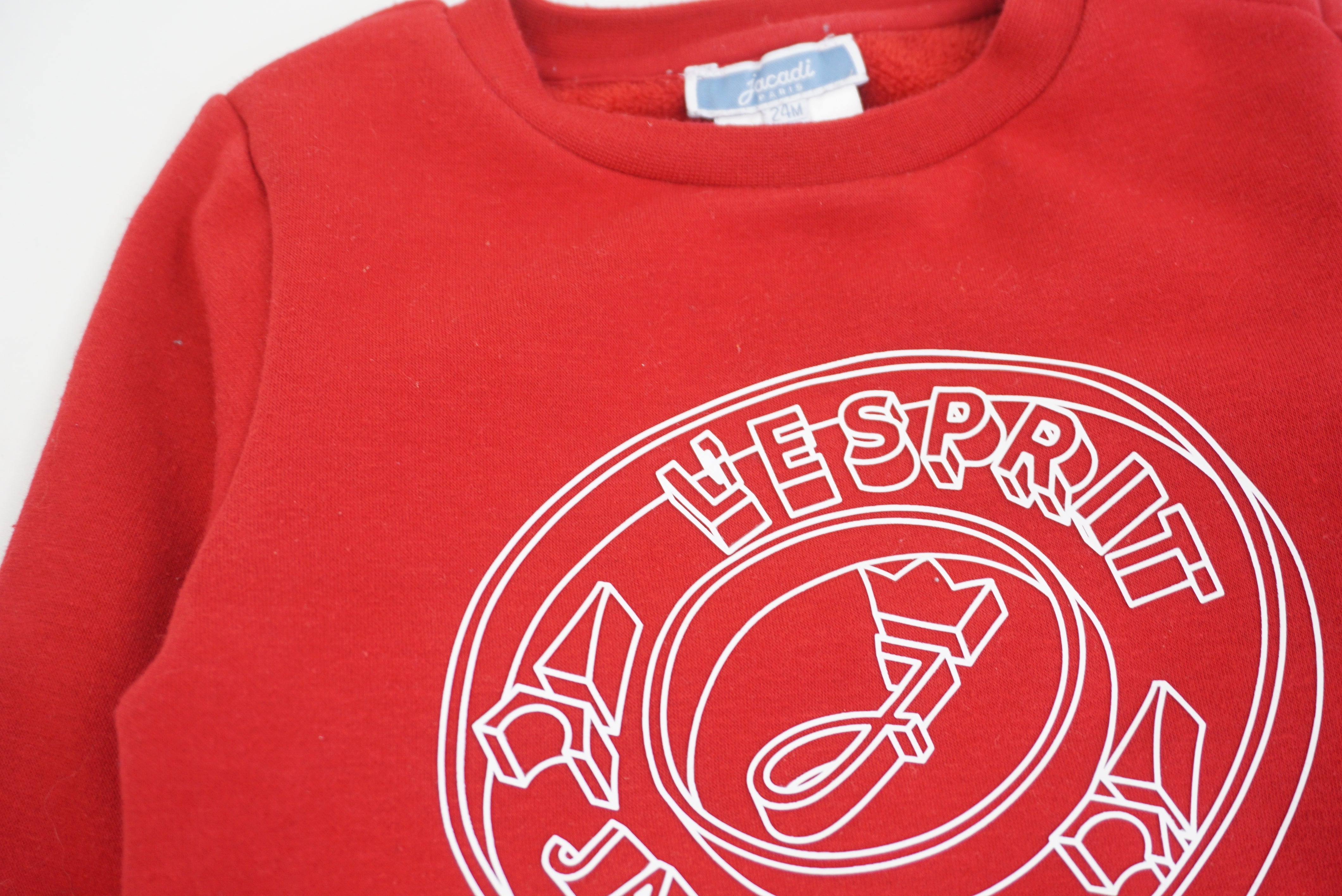 Sweat Rouge - 24 mois