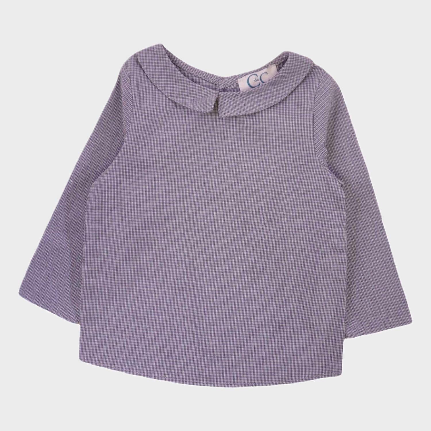 Blouse Bleu - 6 mois