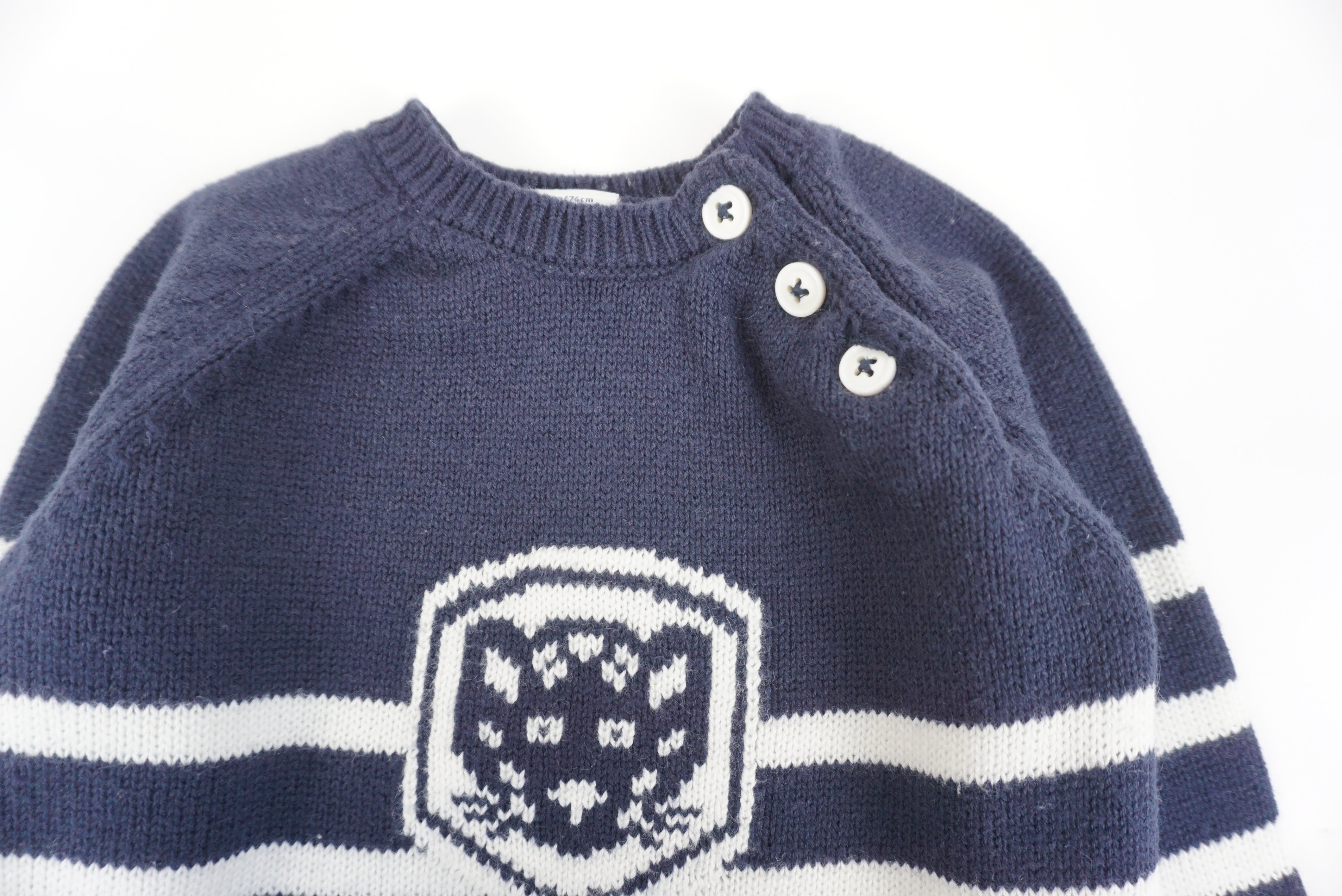 Pull Marine - 12 mois
