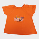 T-shirt Orange - 12 mois