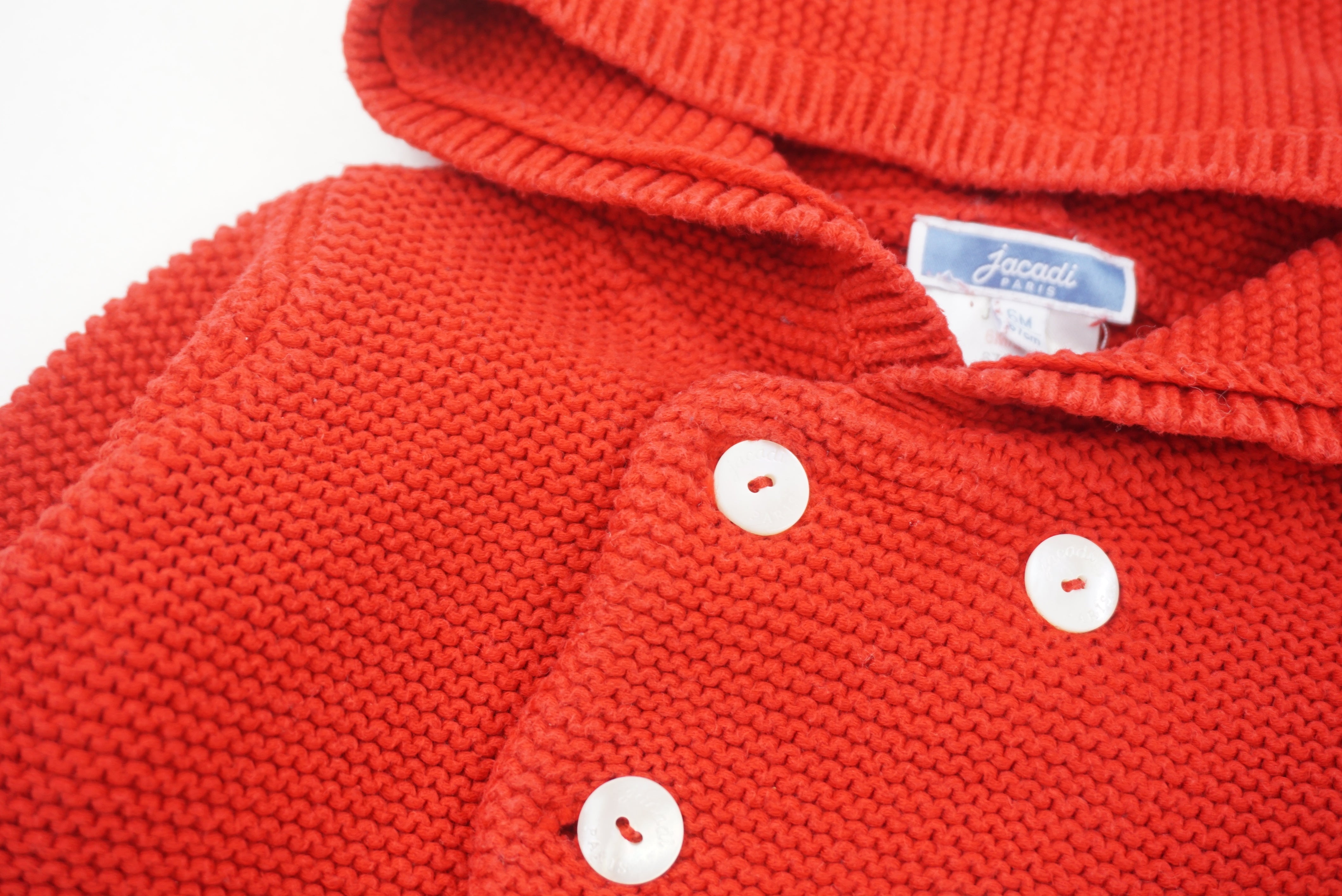 Gilet Rouge - 6 mois