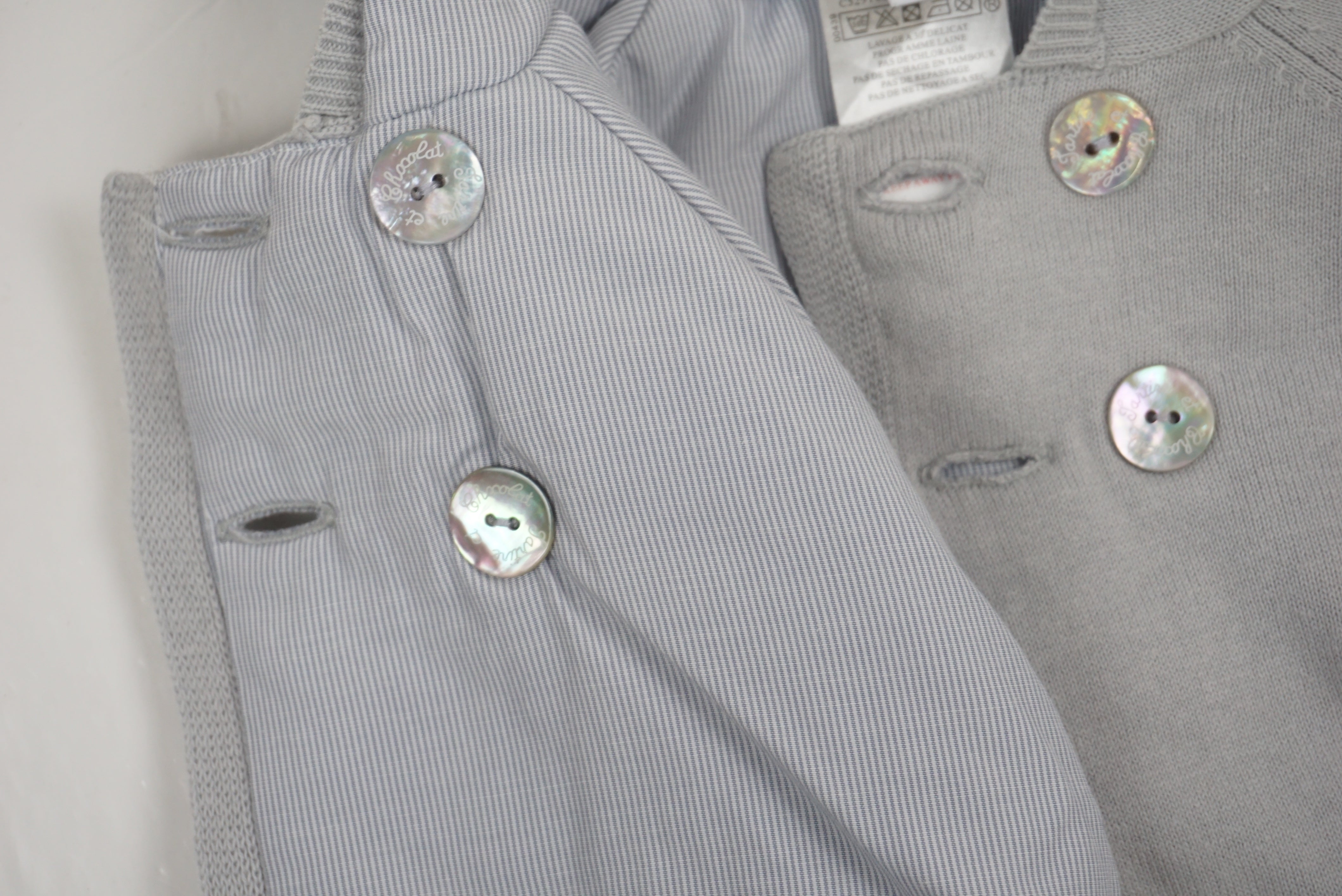 Manteau Gris  - 6 mois