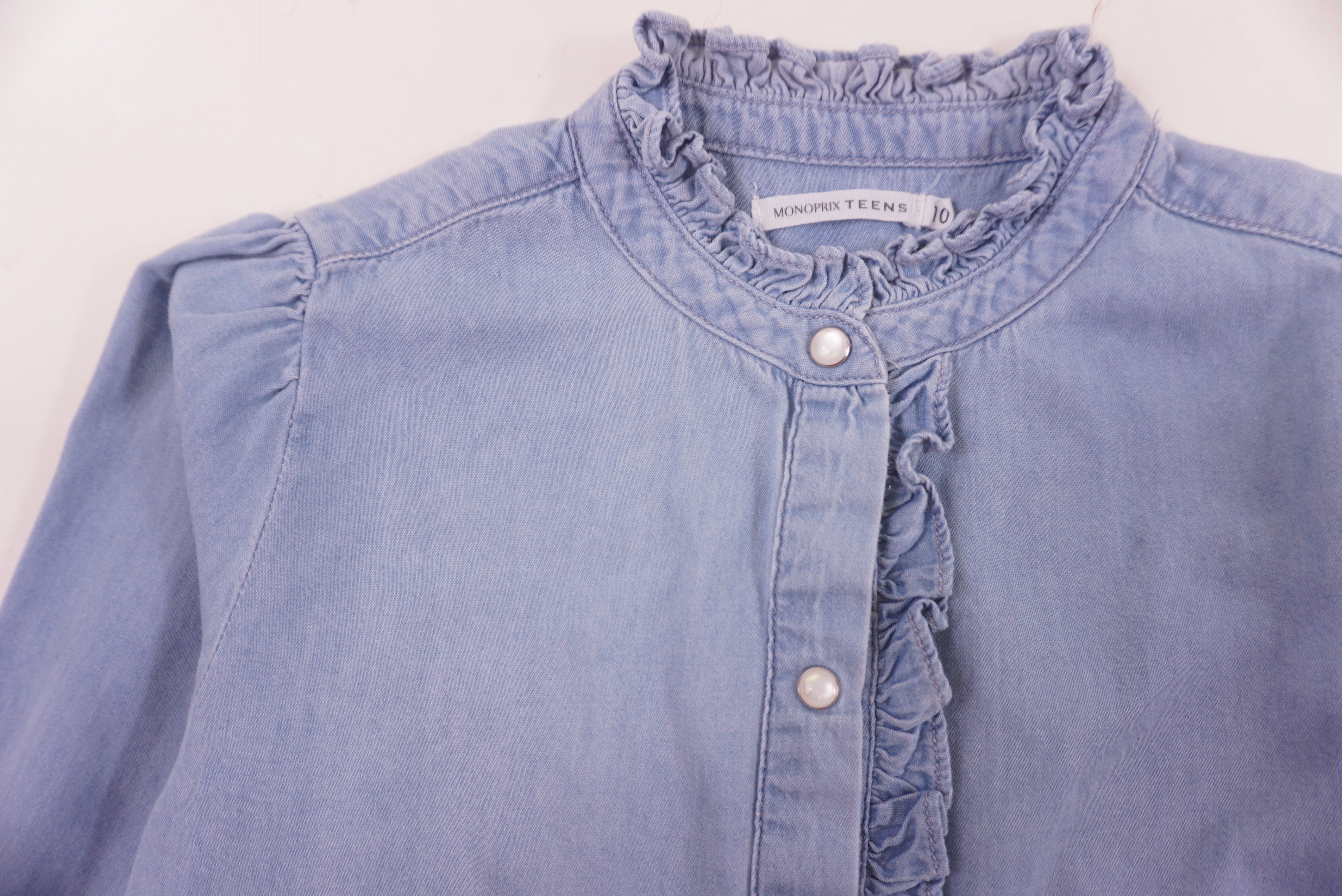 Chemise Bleu - 10 ans