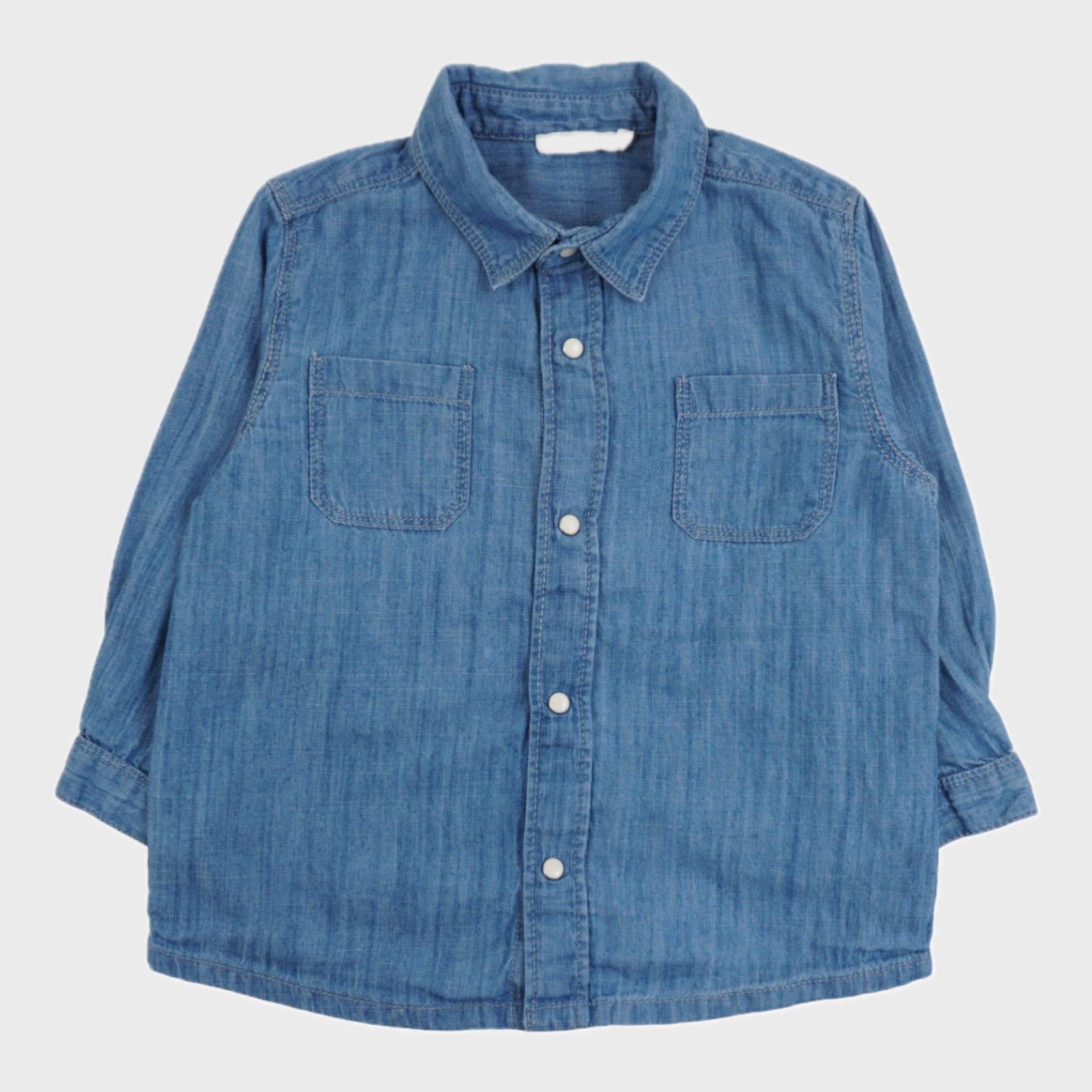Chemise Bleu - 18 mois