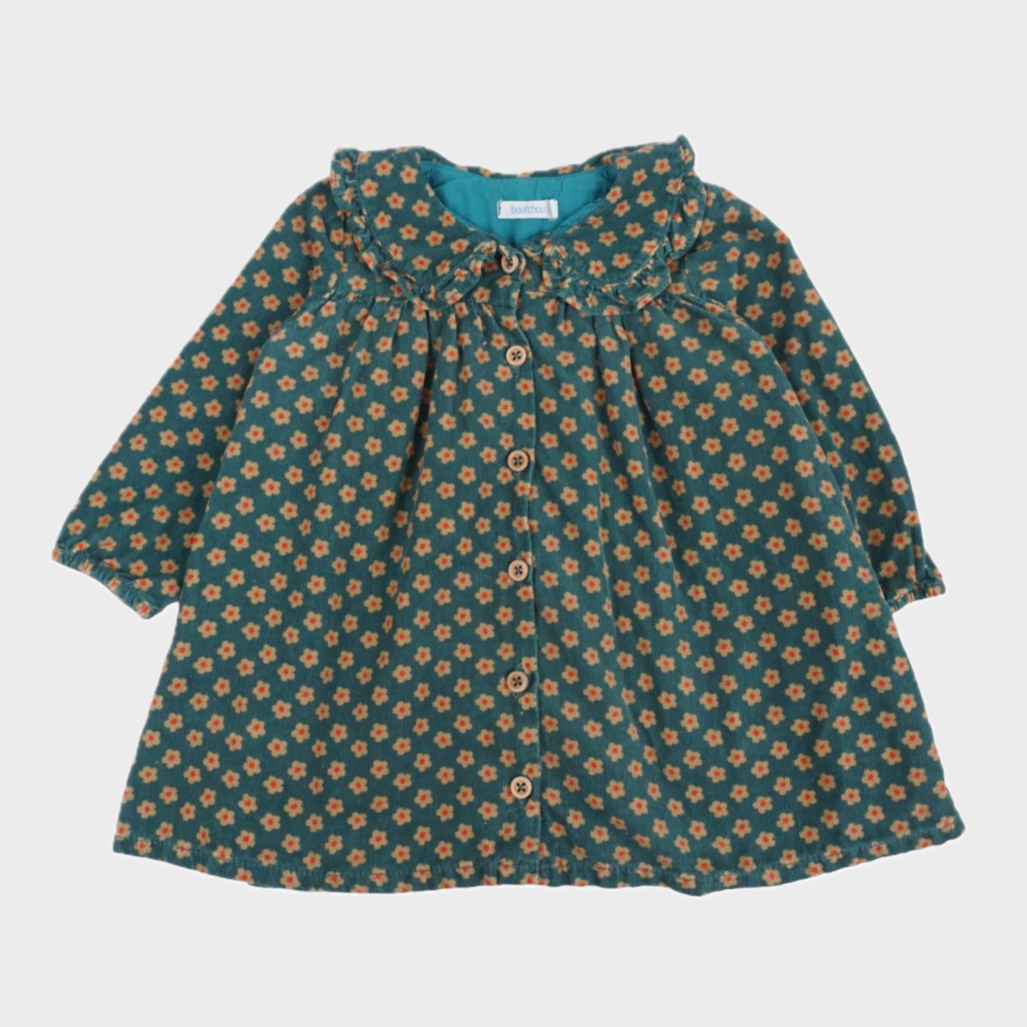 Robe Vert - 6 mois