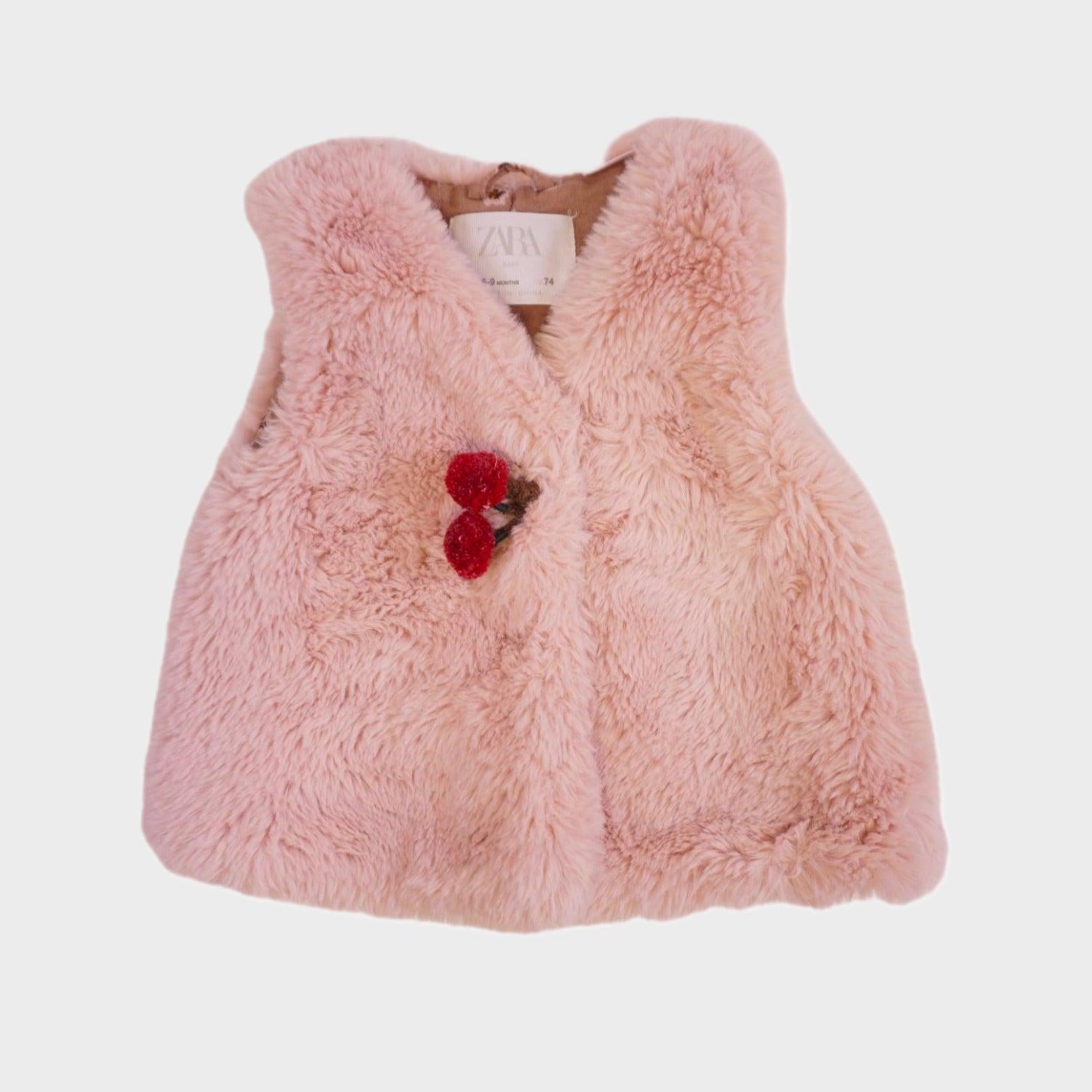 Veste Rose - 6/9 mois
