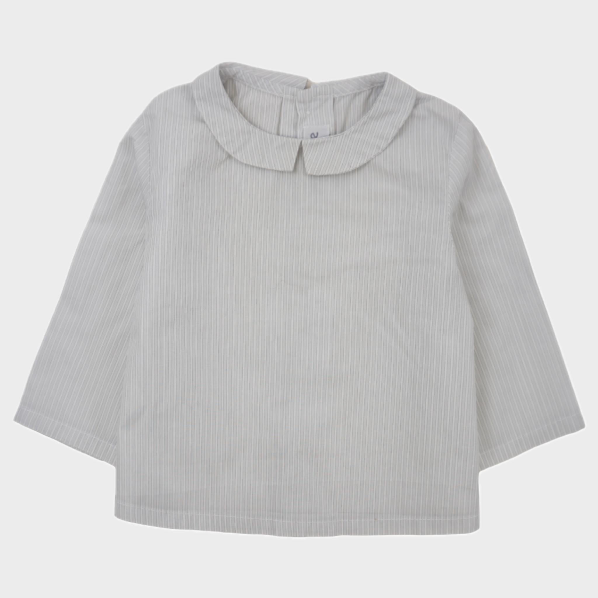 Blouse Gris bleu - 6 mois