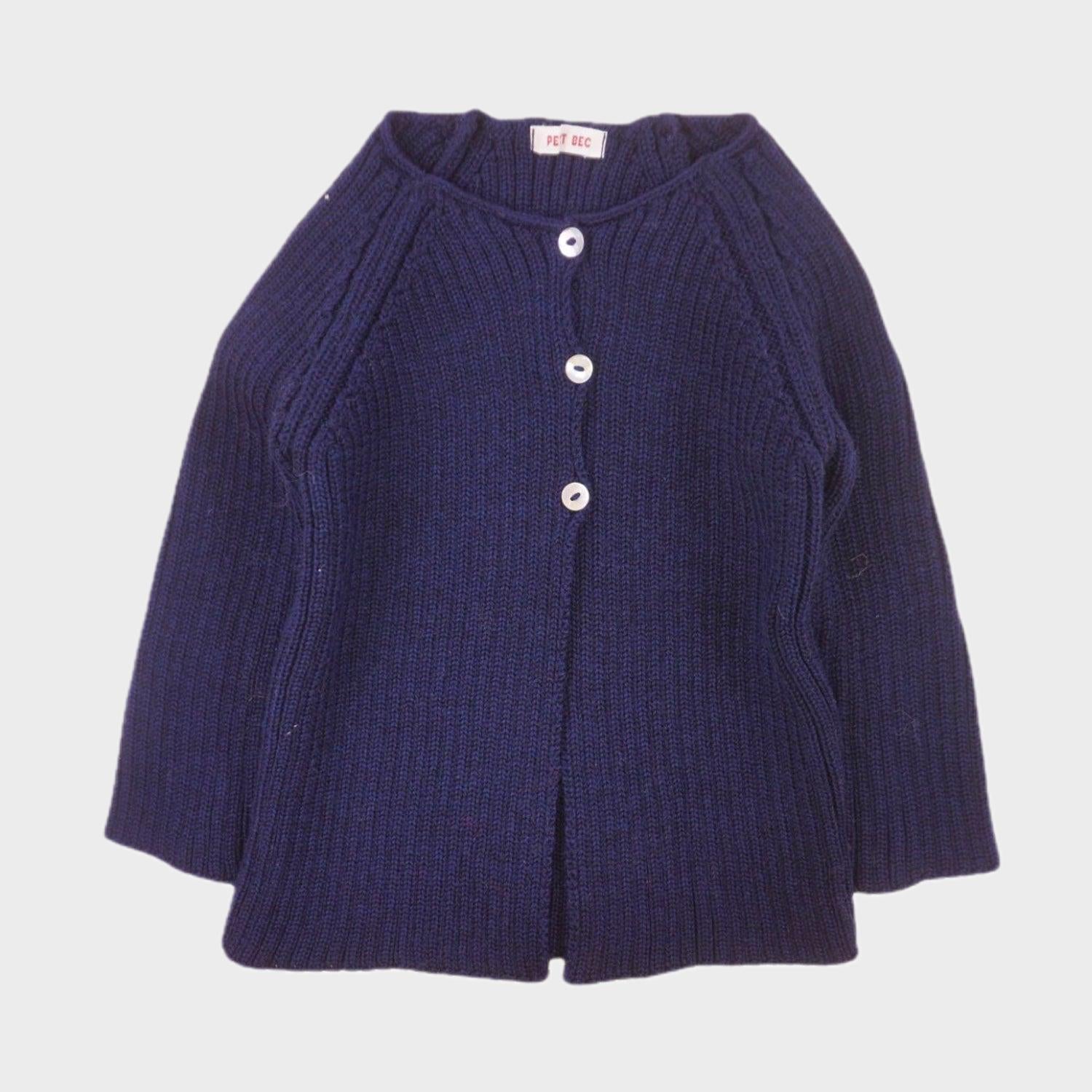 Gilet Bleu -18/24 mois