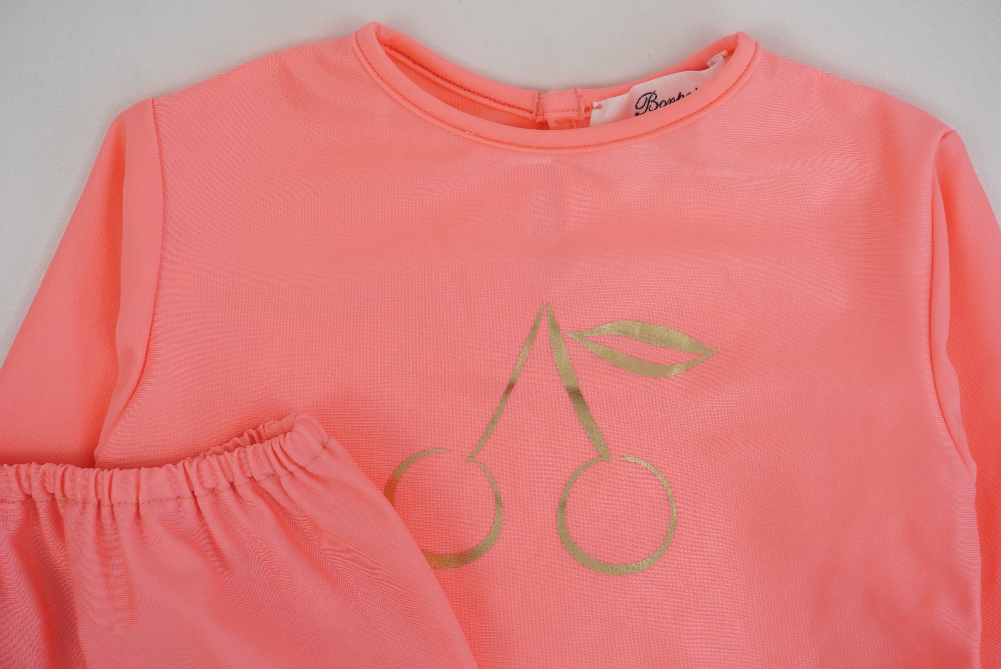 Ensemble maillot et top anti UV Rose - 6 mois