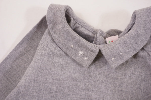 Blouse Gris - 6 mois