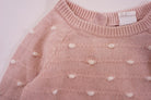 Pull Rose - 3/6 mois