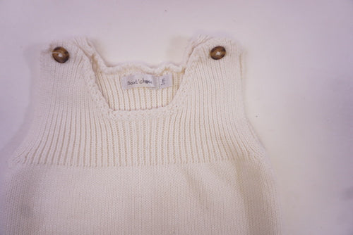 Robe Ecru - 1 mois