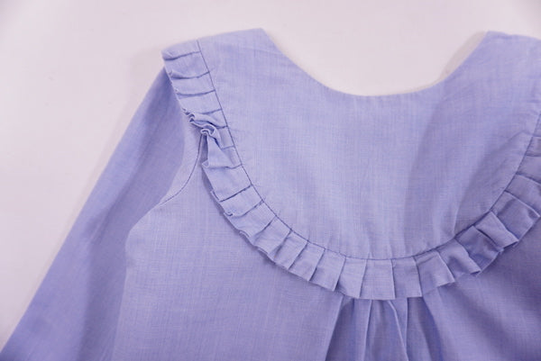 Blouse Bleu - 6 mois