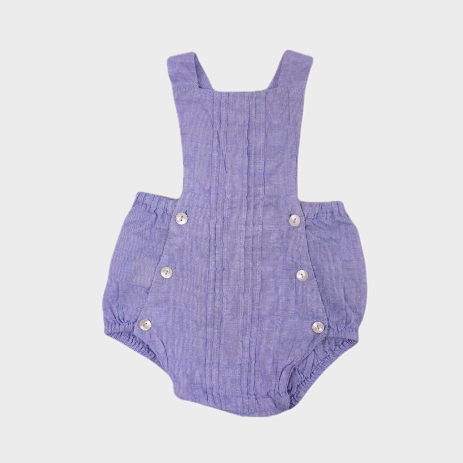 Barboteuse Bleu - 6 mois