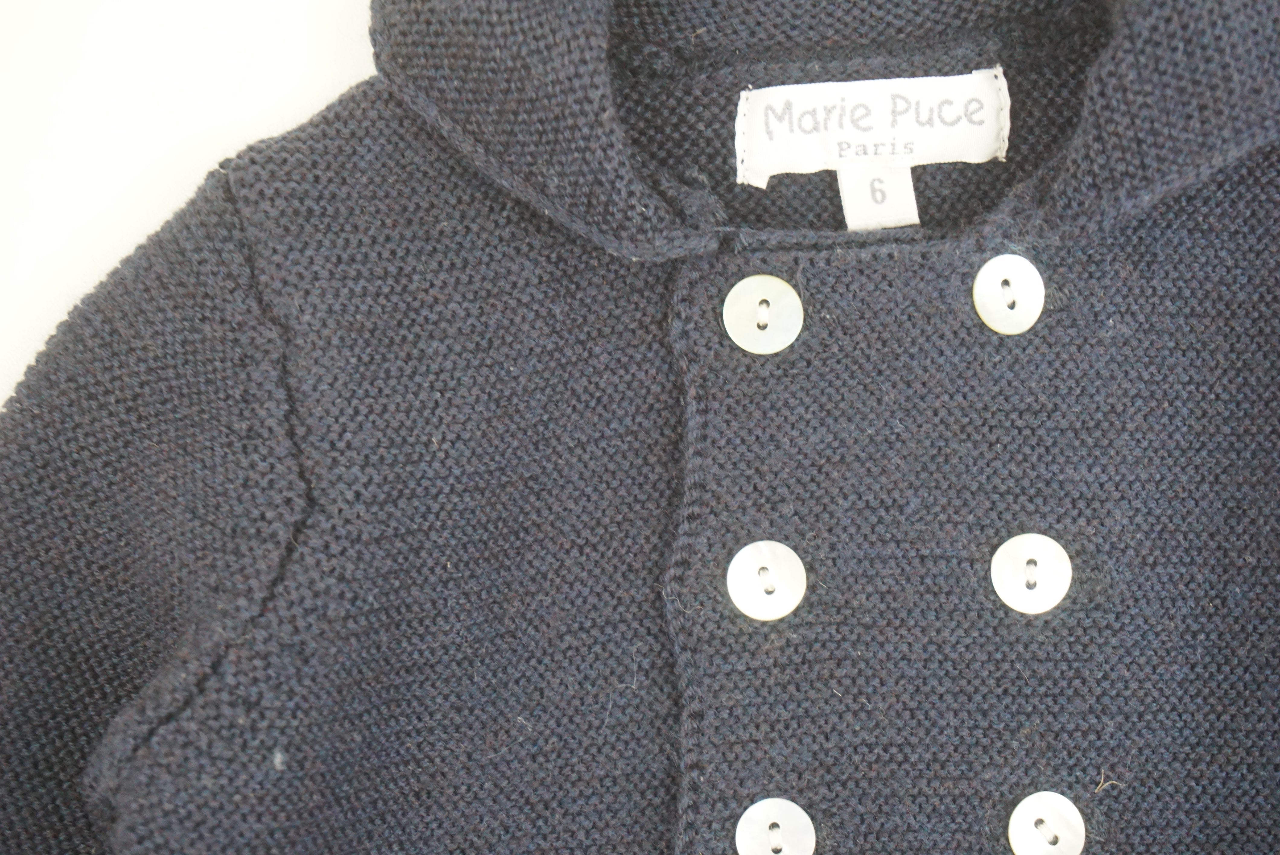 Gilet Bleu - 6 mois