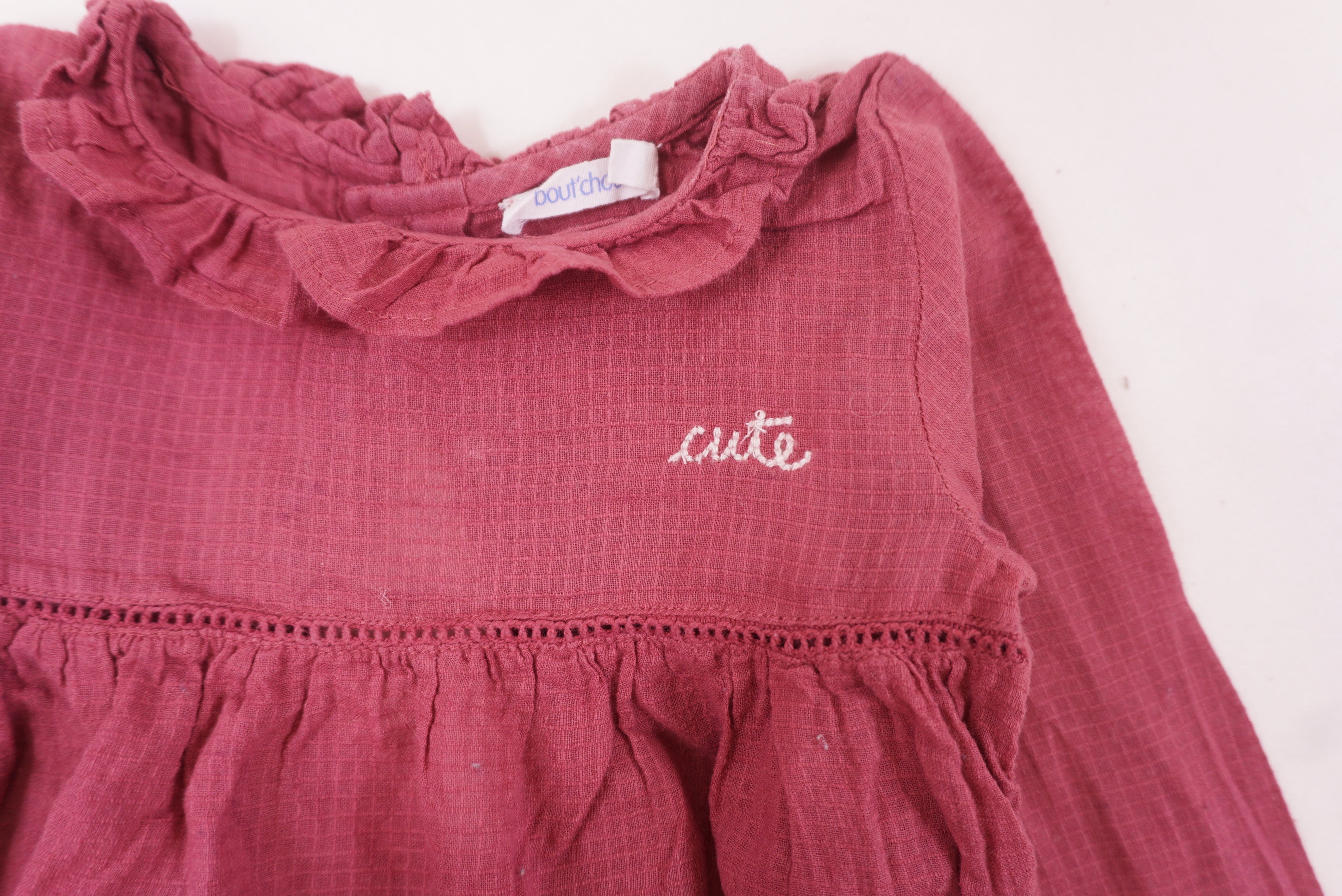 Blouse Bordeaux - 9 mois