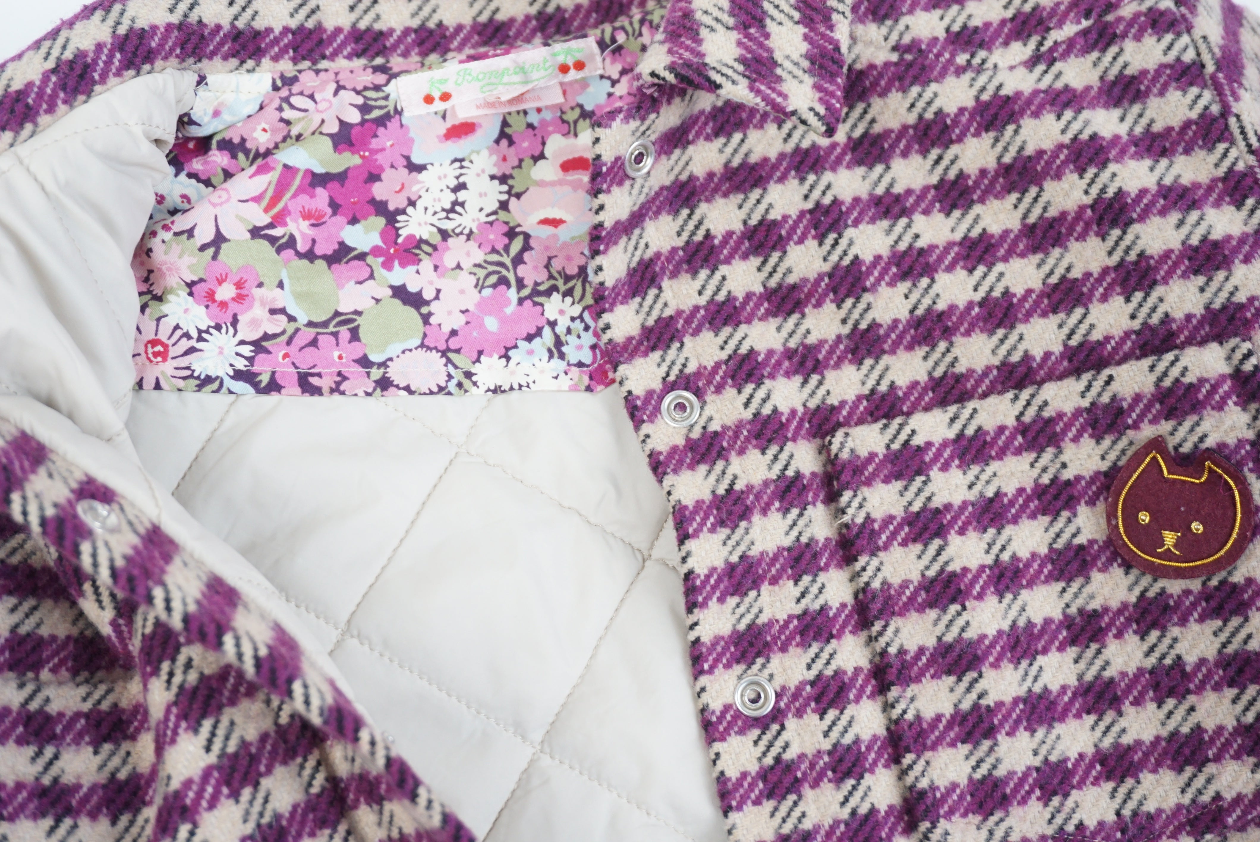 Veste Violet - 8 ans