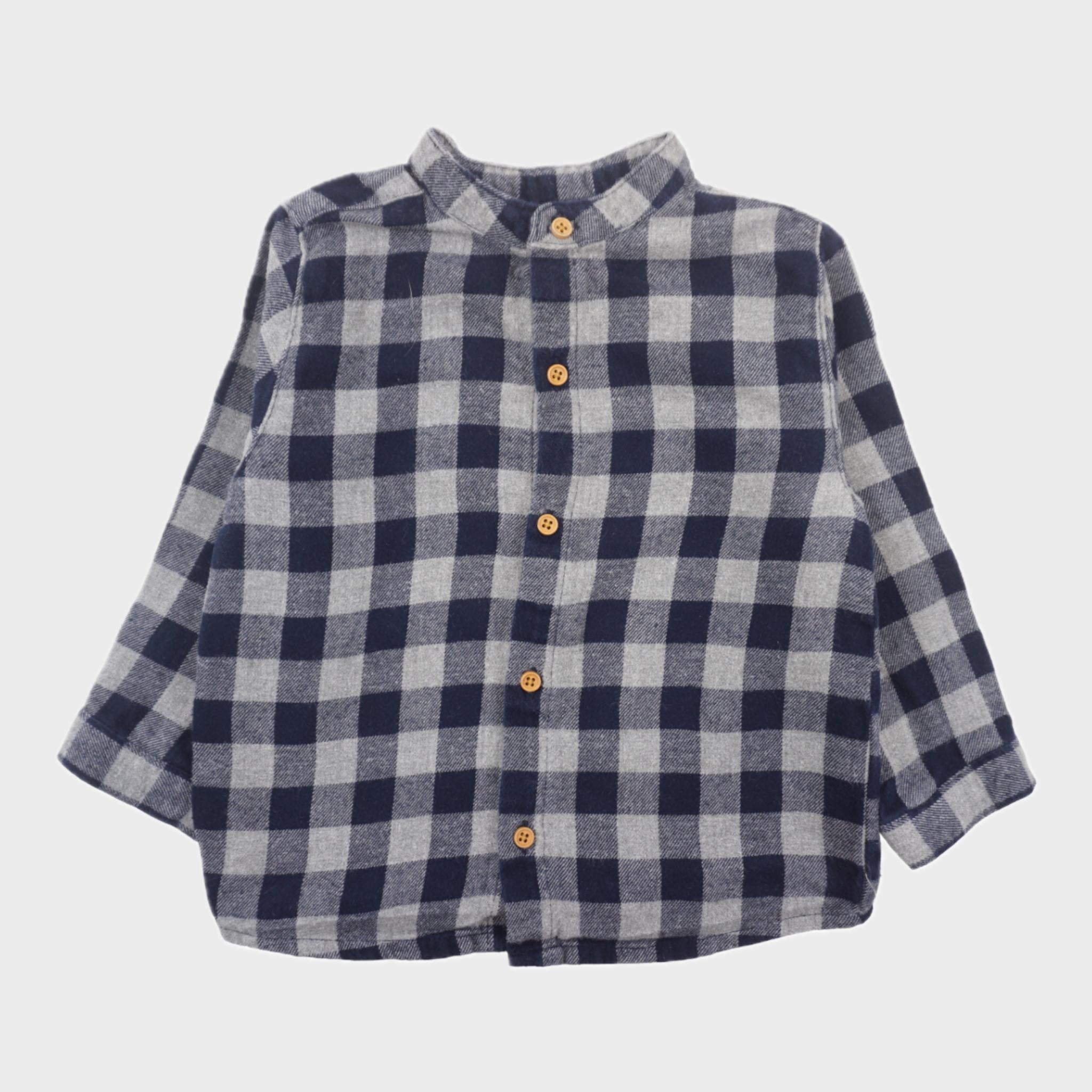 Chemise Bleu - 18 mois