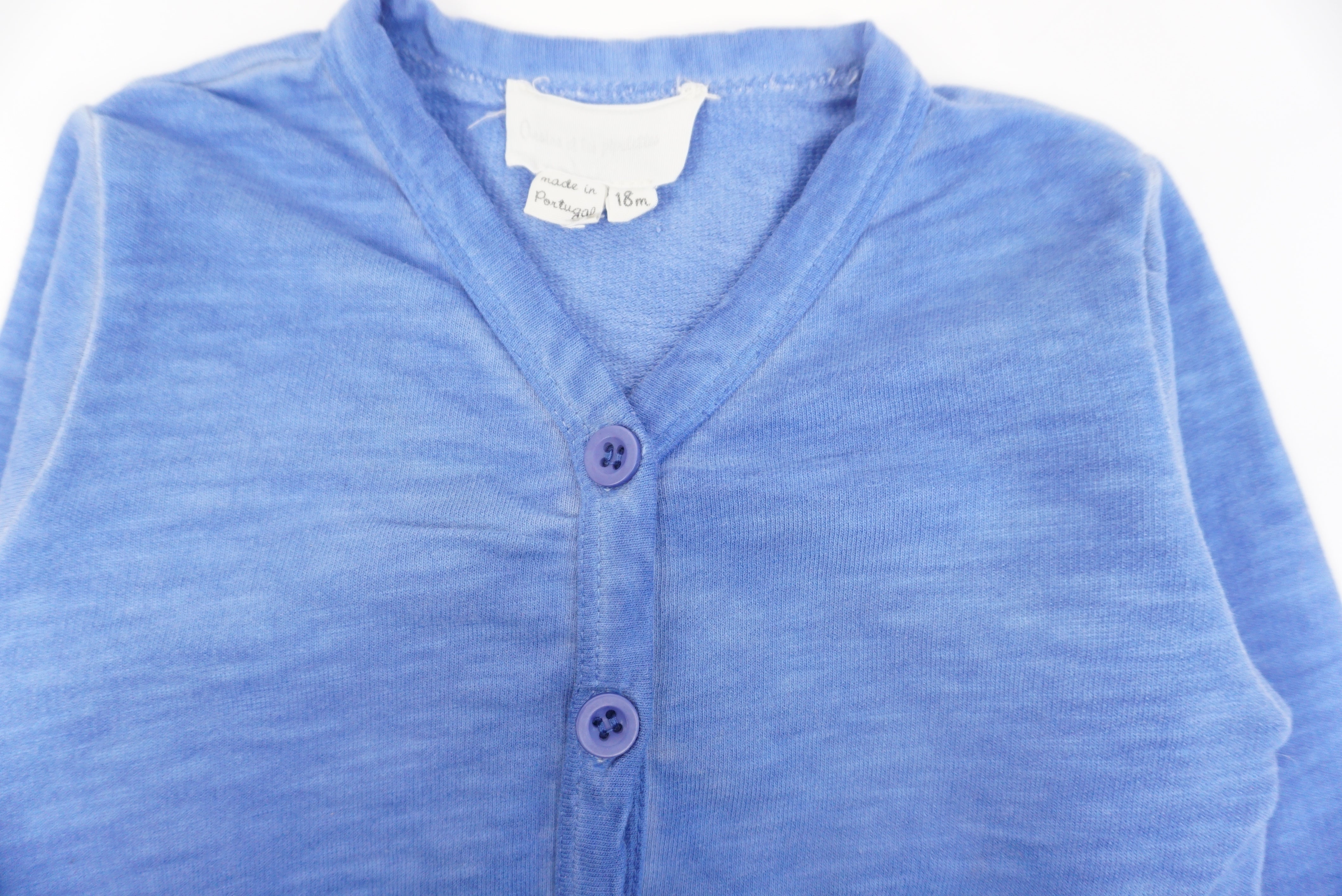 Gilet Bleu - 18 mois