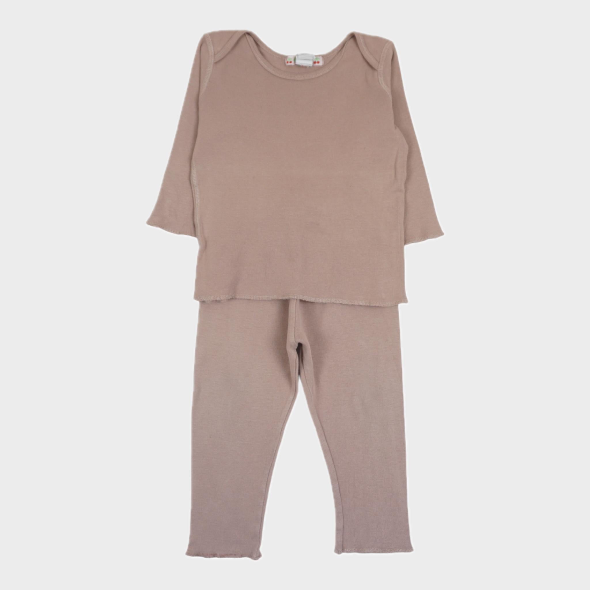 Ensemble Vieux rose - 18 mois