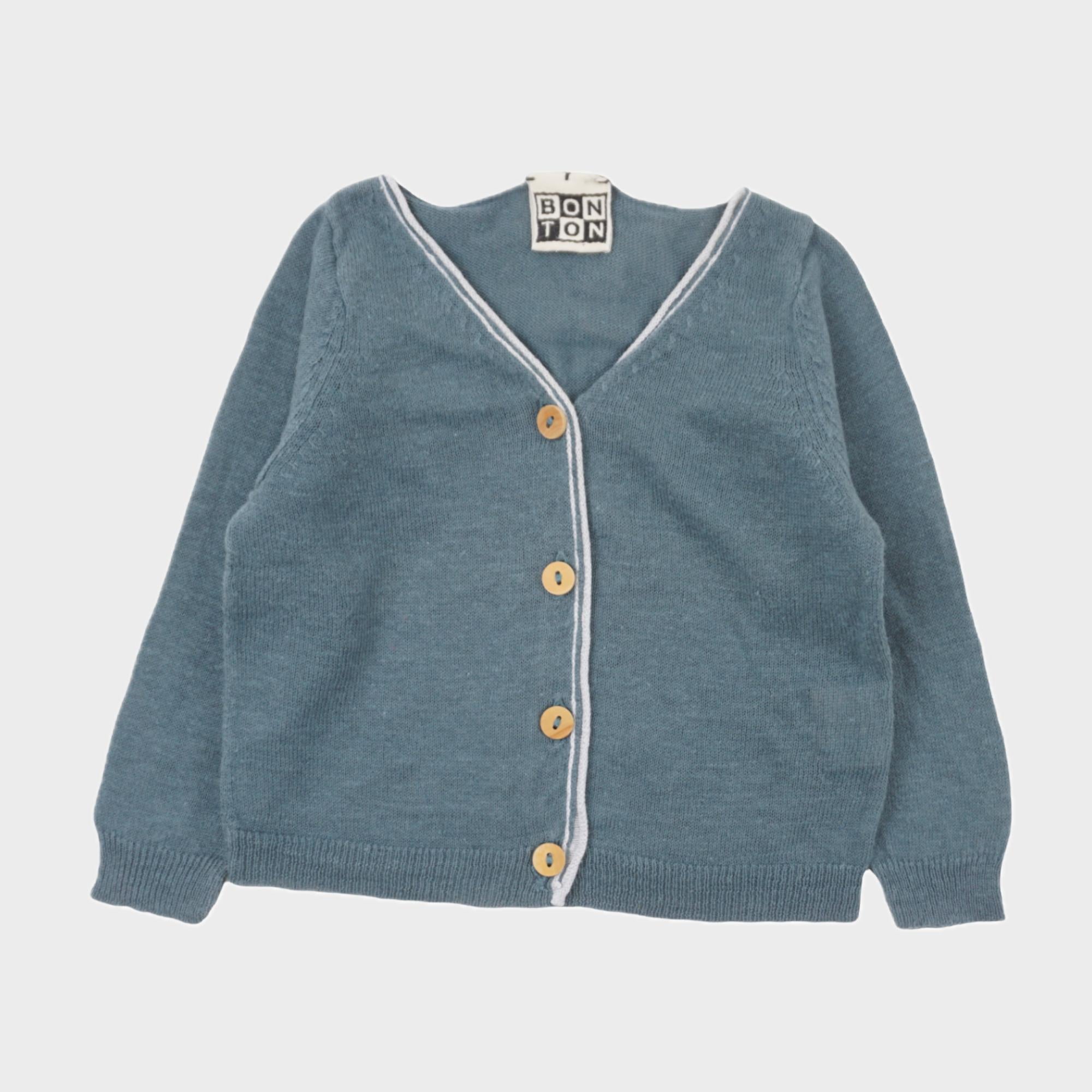 Gilet Bleu - 3 mois